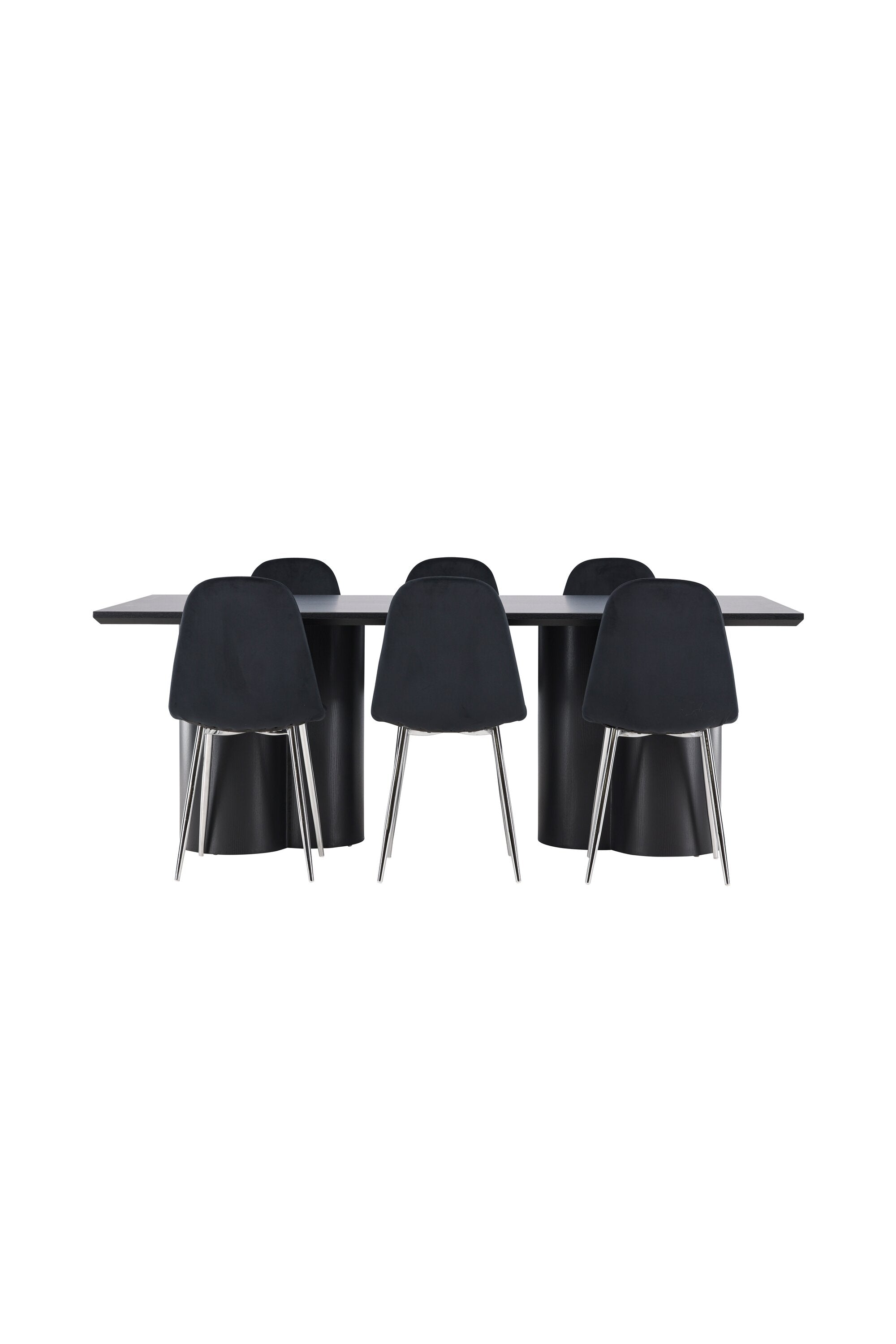 Olivia Matbord med Polar Matstol-GR Dining Set-Venture Home-peaceofhome.se