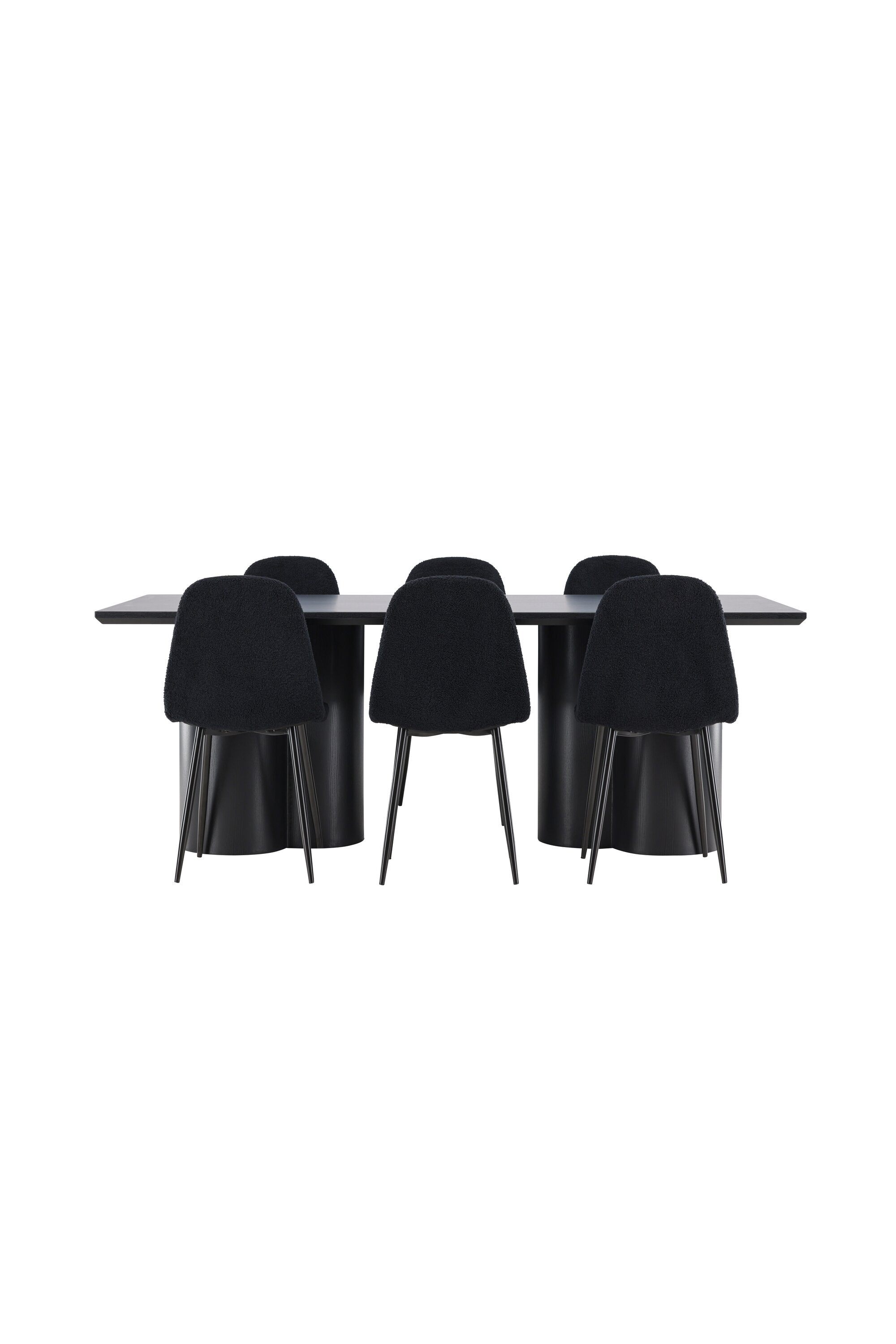 Olivia Matbord med Polar Matstol-GR Dining Set-Venture Home-peaceofhome.se