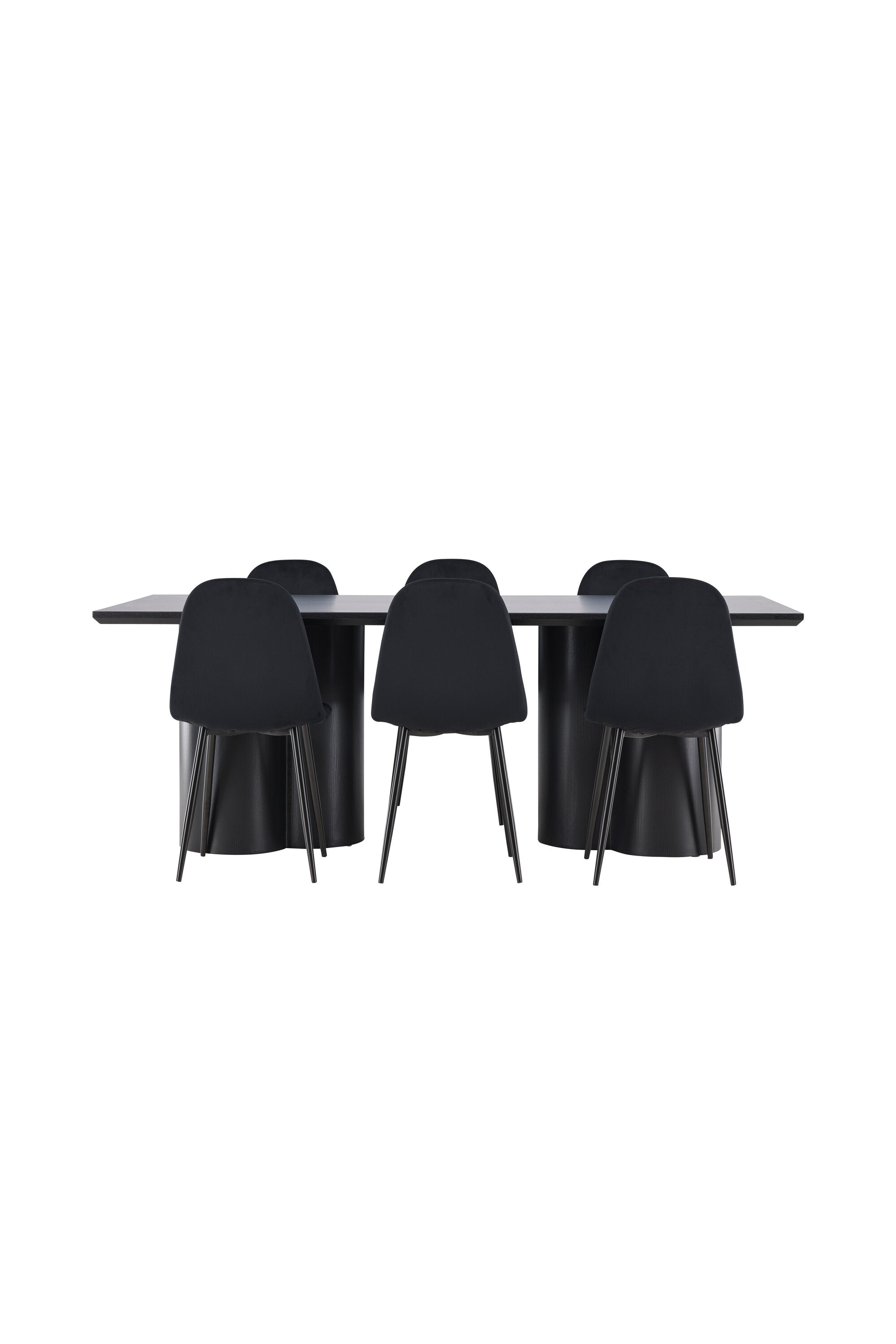 Olivia Matbord med Polar Matstol-GR Dining Set-Venture Home-peaceofhome.se