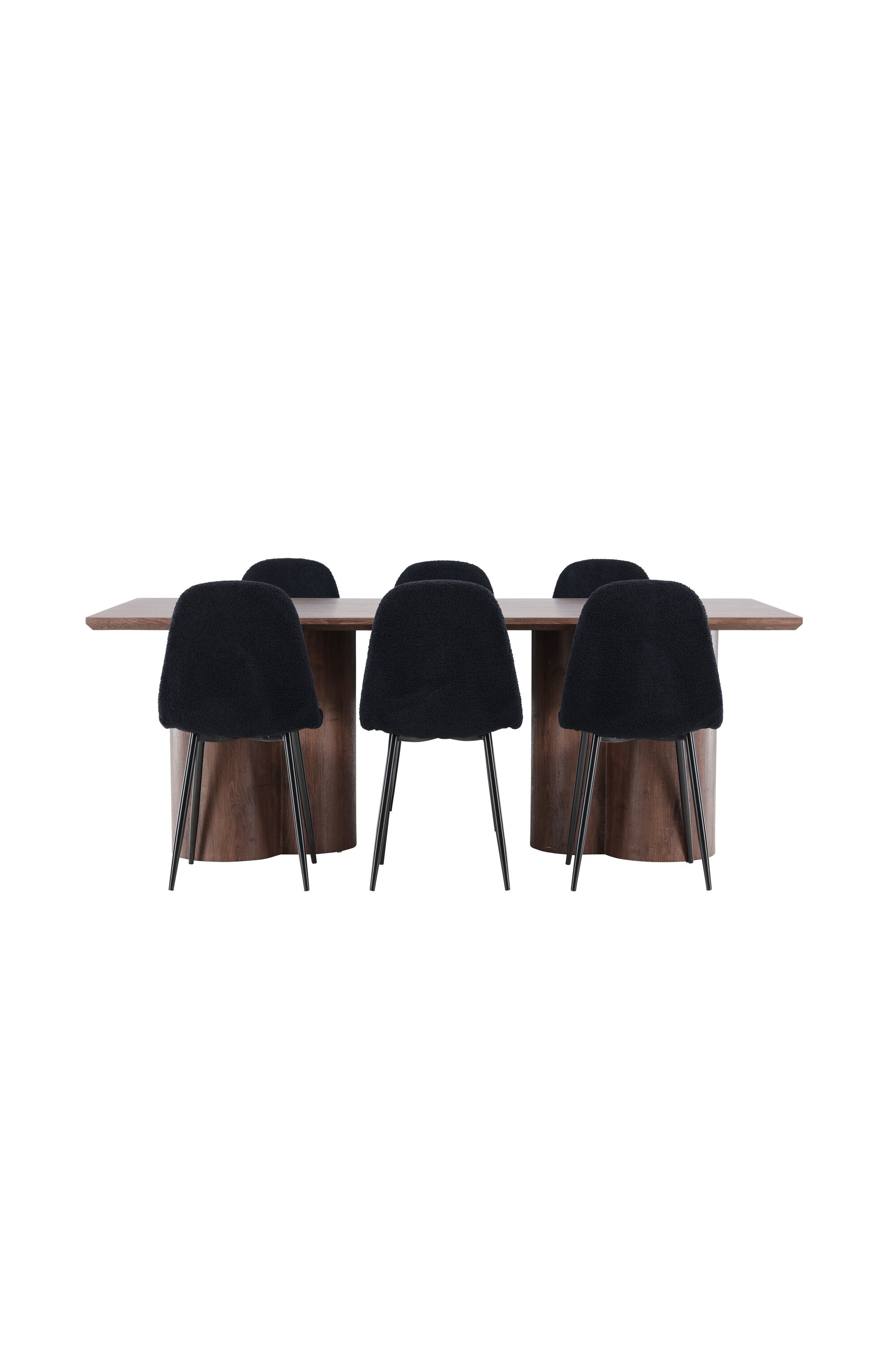 Olivia Matbord med Polar Matstol-GR Dining Set-Venture Home-peaceofhome.se