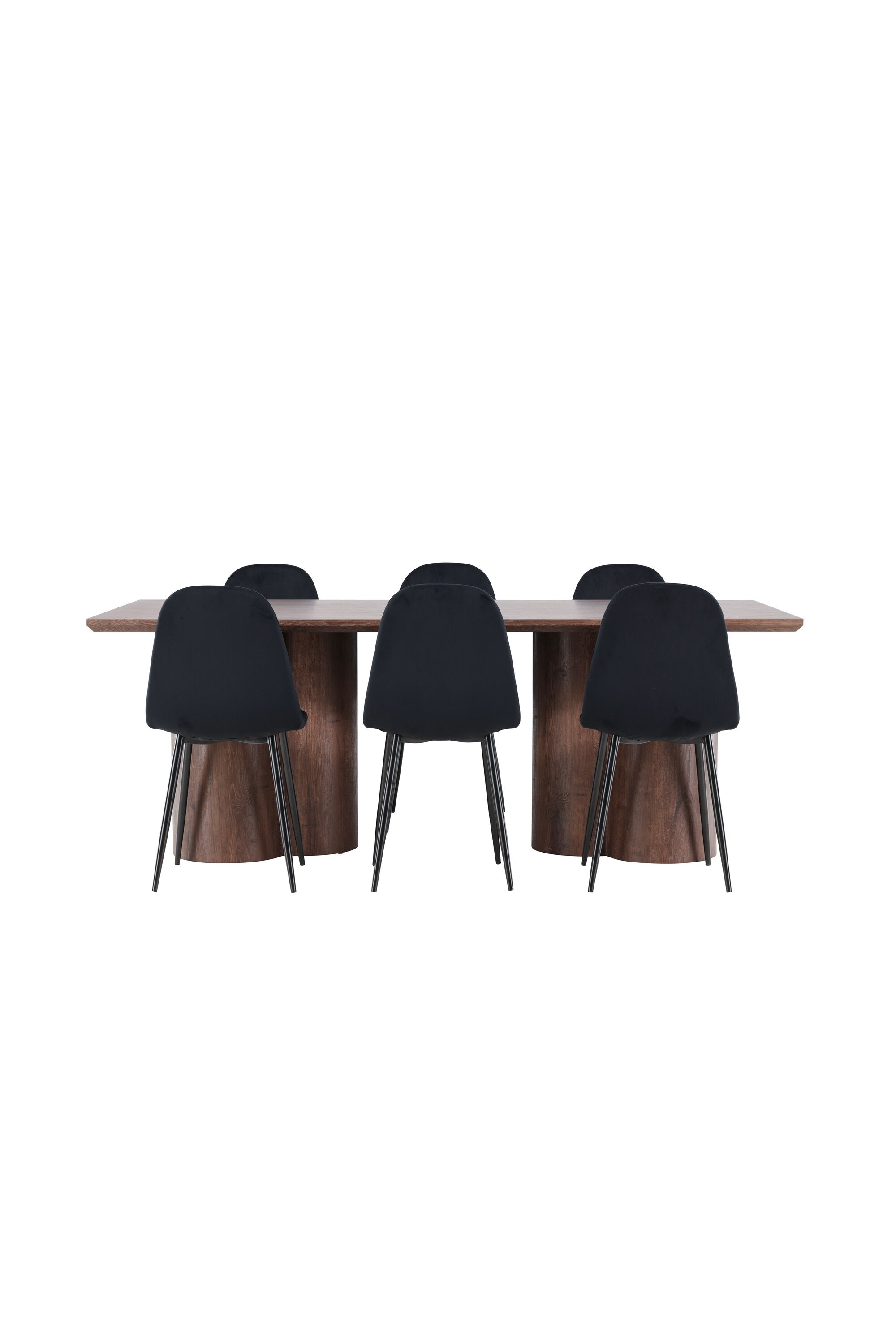 Olivia Matbord med Polar Matstol-GR Dining Set-Venture Home-peaceofhome.se