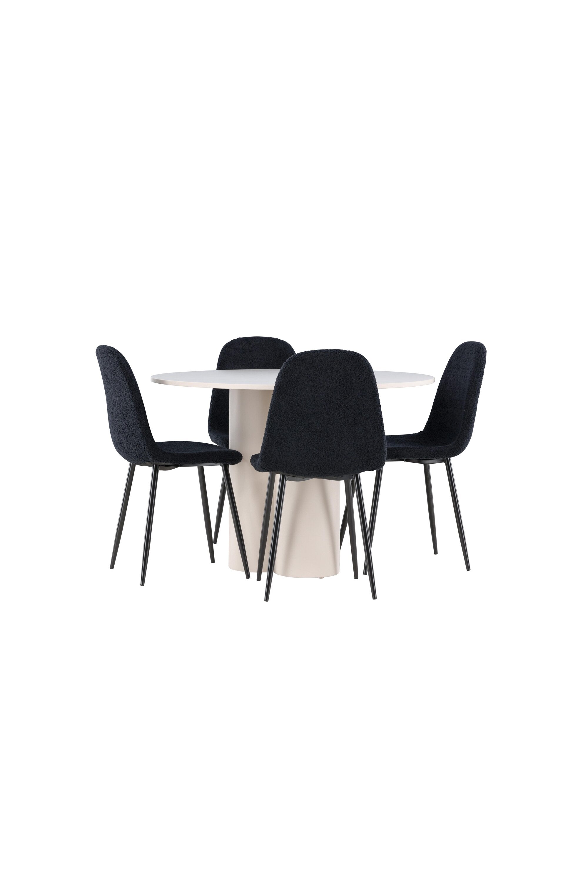 Olivia Matbord med Polar Matstol-GR Dining Set-Venture Home-peaceofhome.se