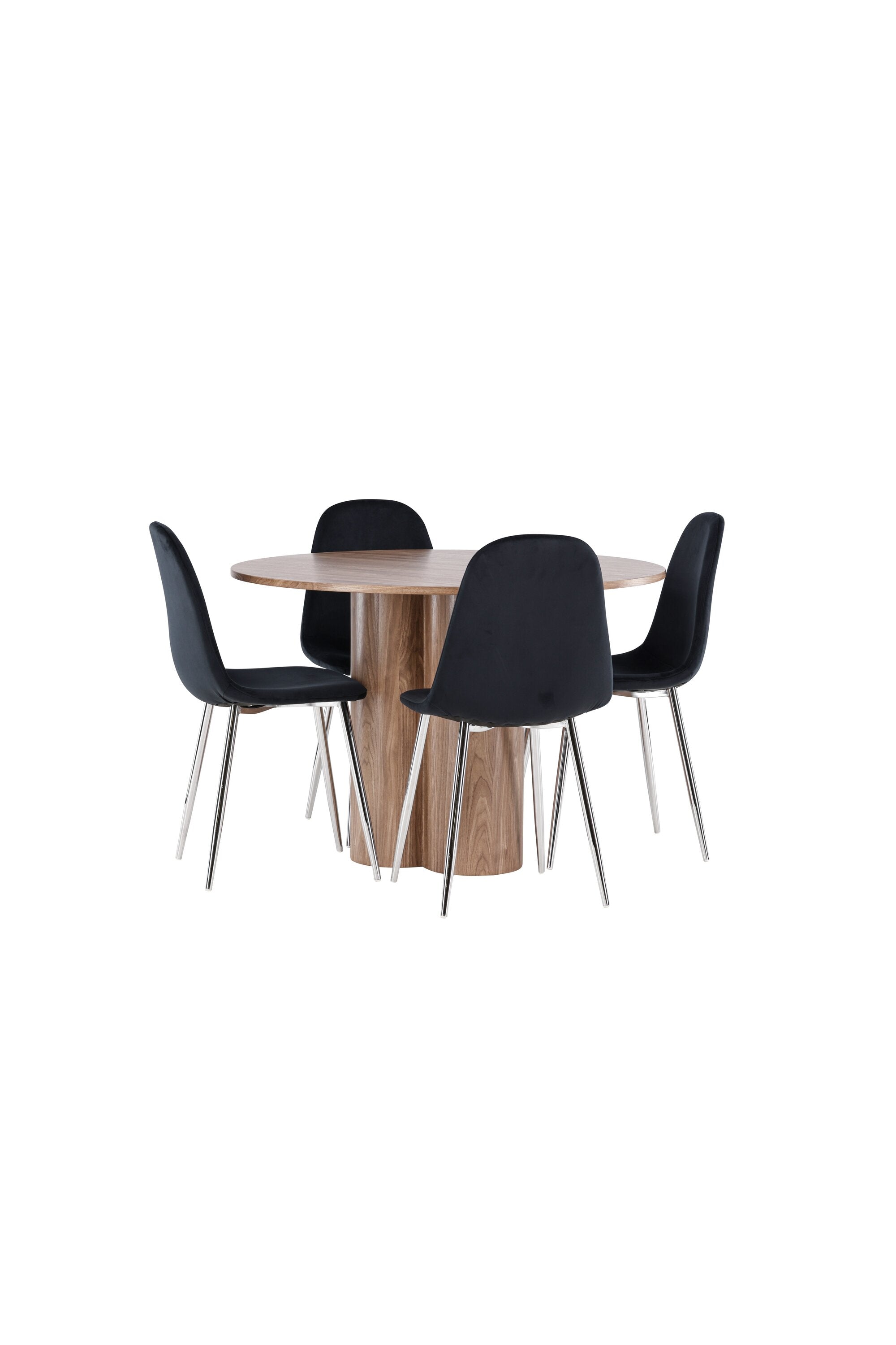 Olivia Matbord med Polar Matstol-GR Dining Set-Venture Home-peaceofhome.se