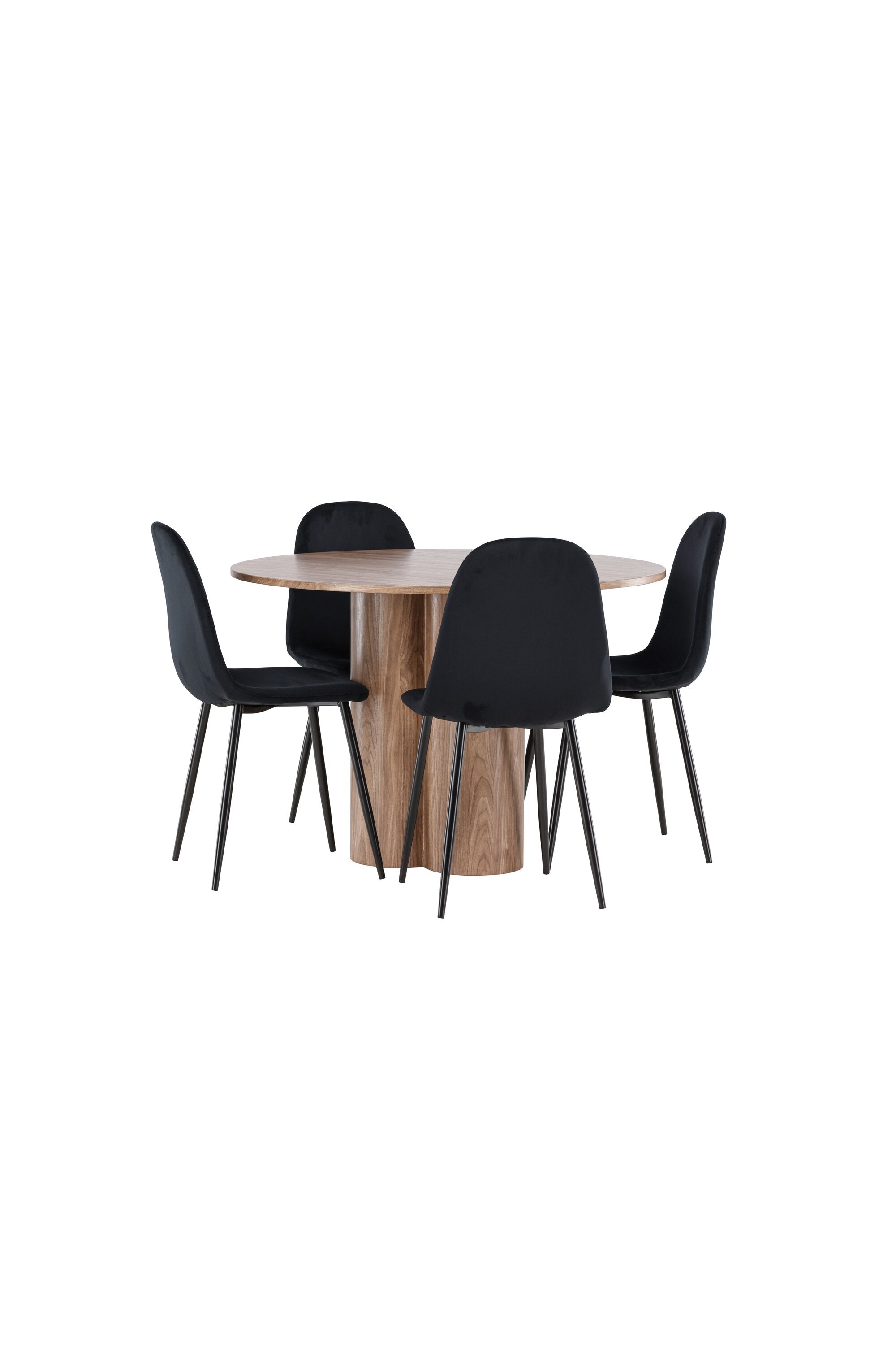 Olivia Matbord med Polar Matstol-GR Dining Set-Venture Home-peaceofhome.se