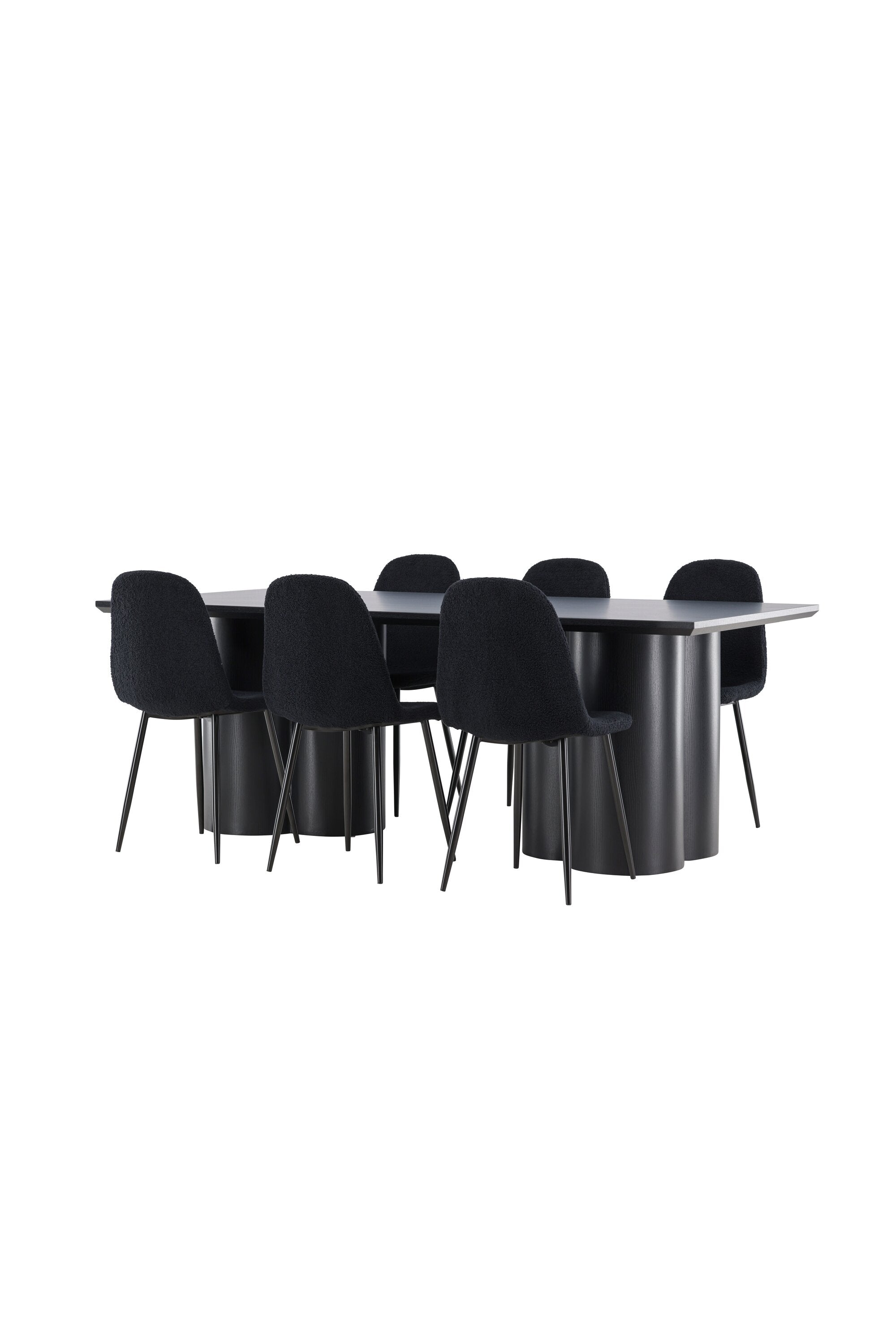 Olivia Matbord med Polar Matstol-GR Dining Set-Venture Home-peaceofhome.se