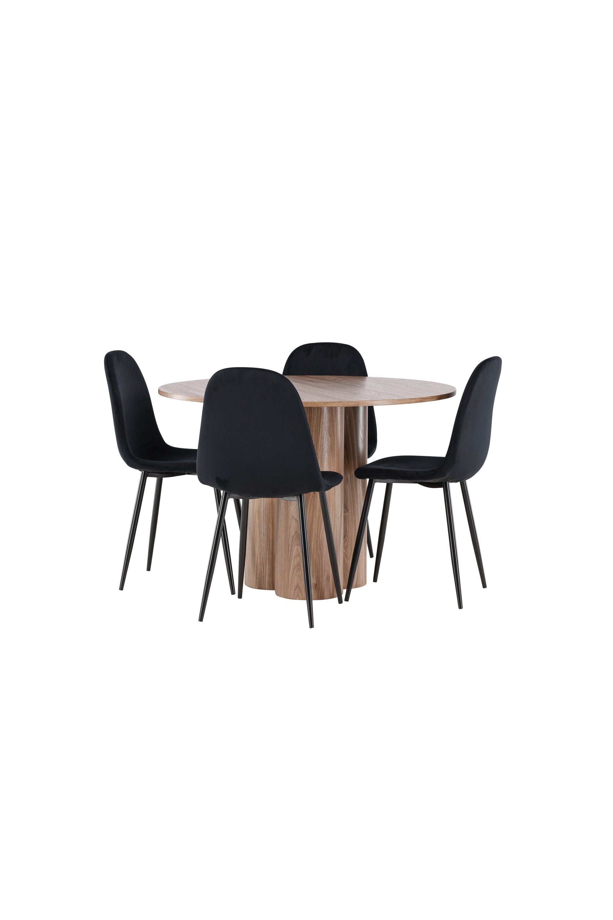 Olivia Matbord med Polar Matstol-GR Dining Set-Venture Home-peaceofhome.se