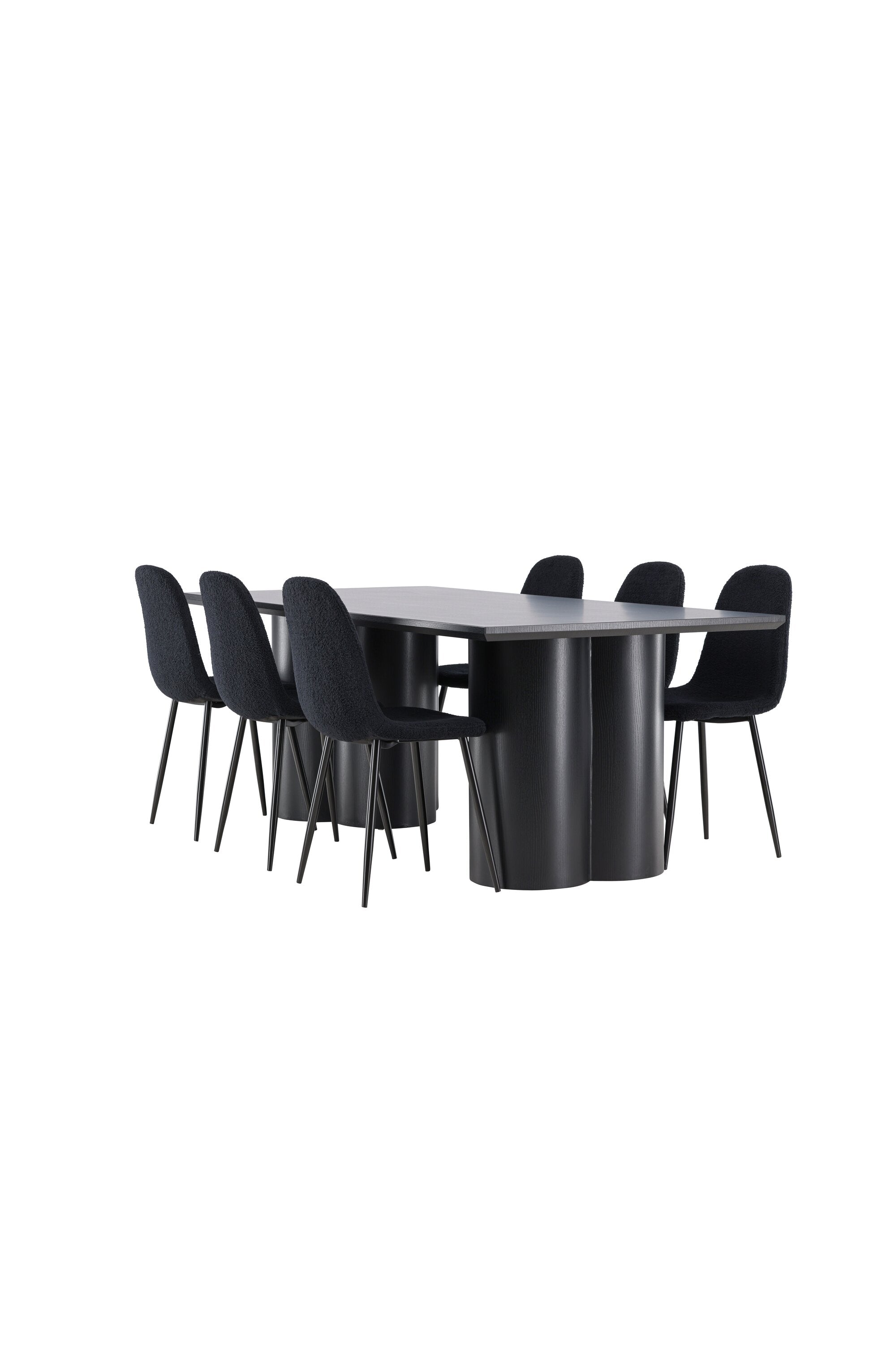 Olivia Matbord med Polar Matstol-GR Dining Set-Venture Home-peaceofhome.se