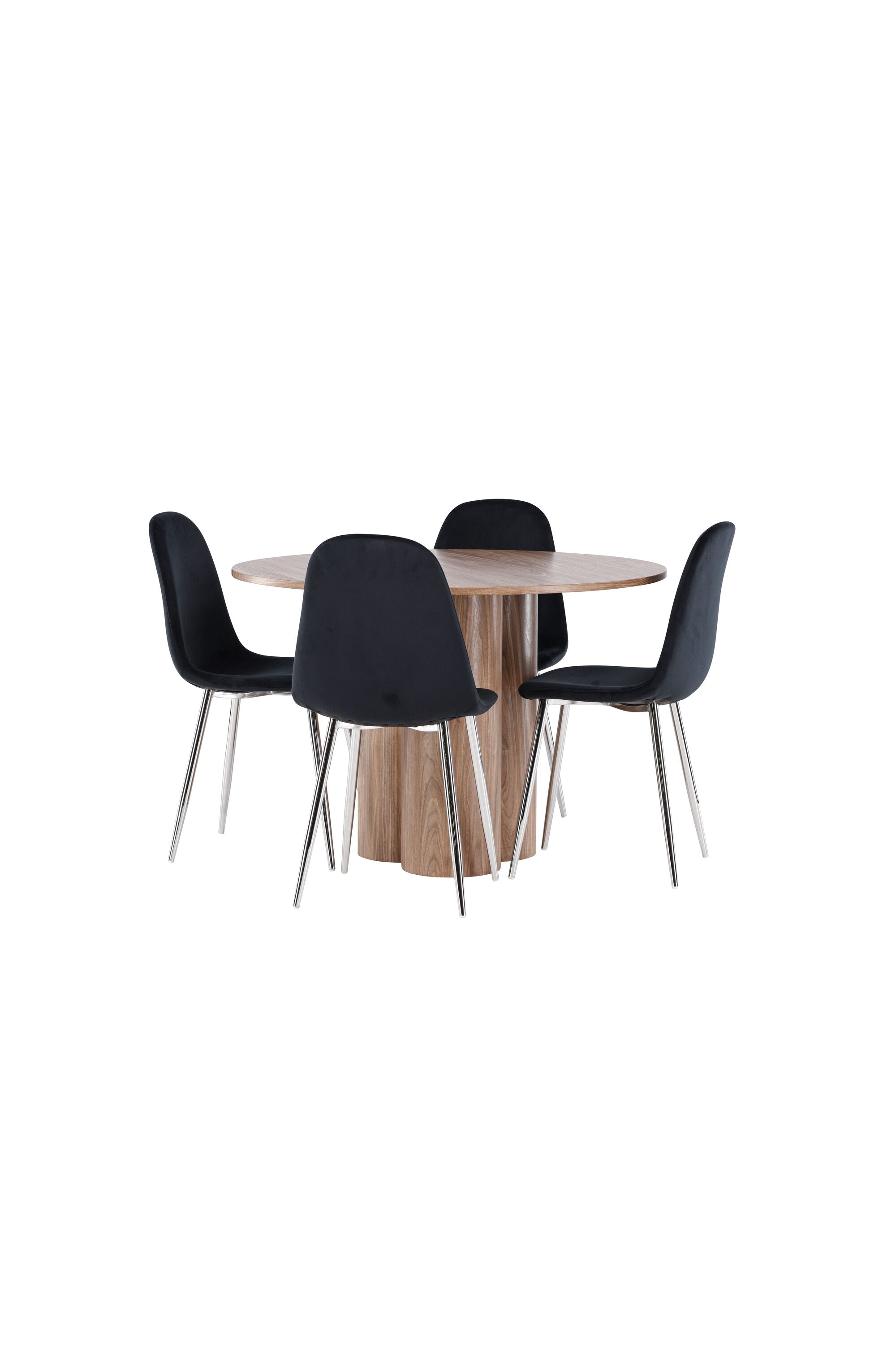 Olivia Matbord med Polar Matstol-GR Dining Set-Venture Home-peaceofhome.se