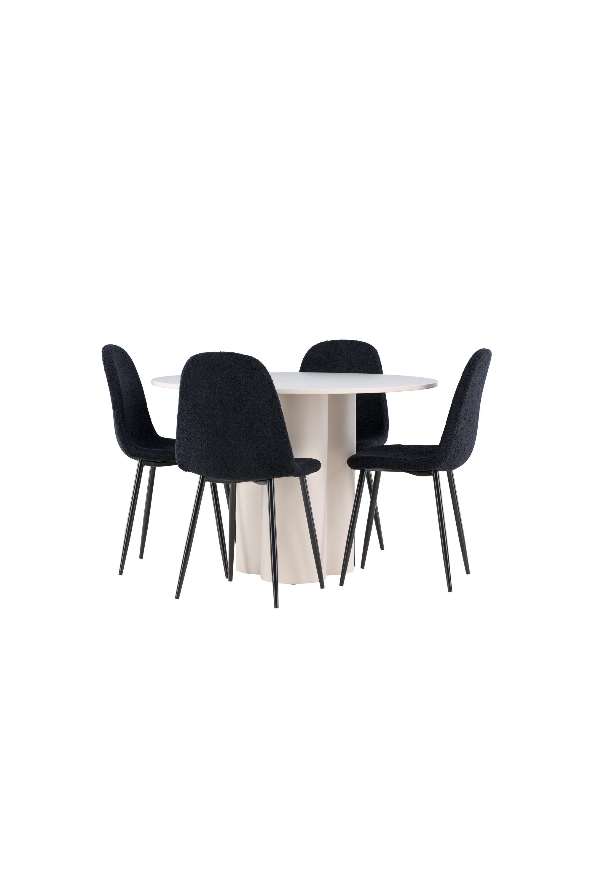 Olivia Matbord med Polar Matstol-GR Dining Set-Venture Home-peaceofhome.se