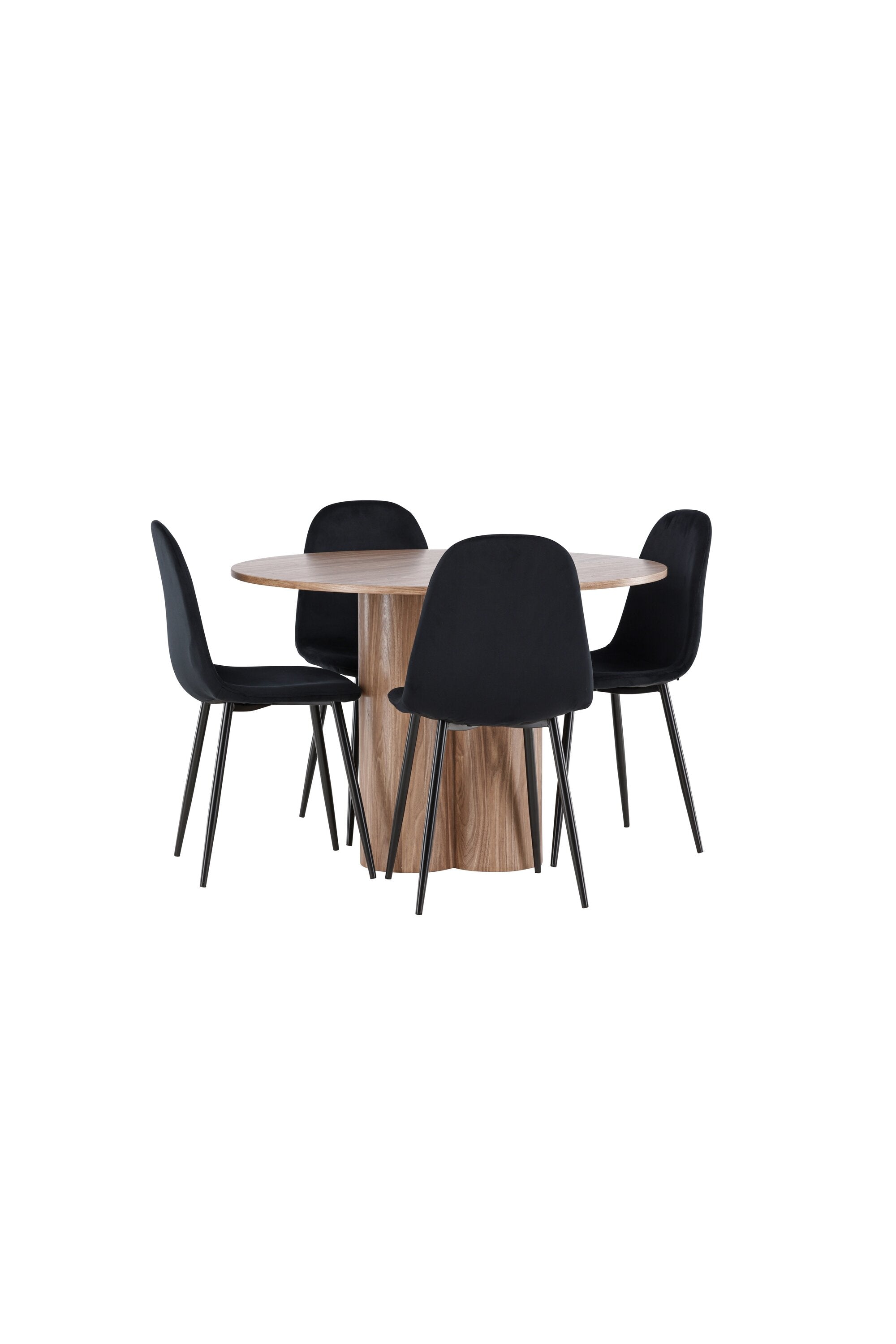 Olivia Matbord med Polar Matstol-GR Dining Set-Venture Home-peaceofhome.se