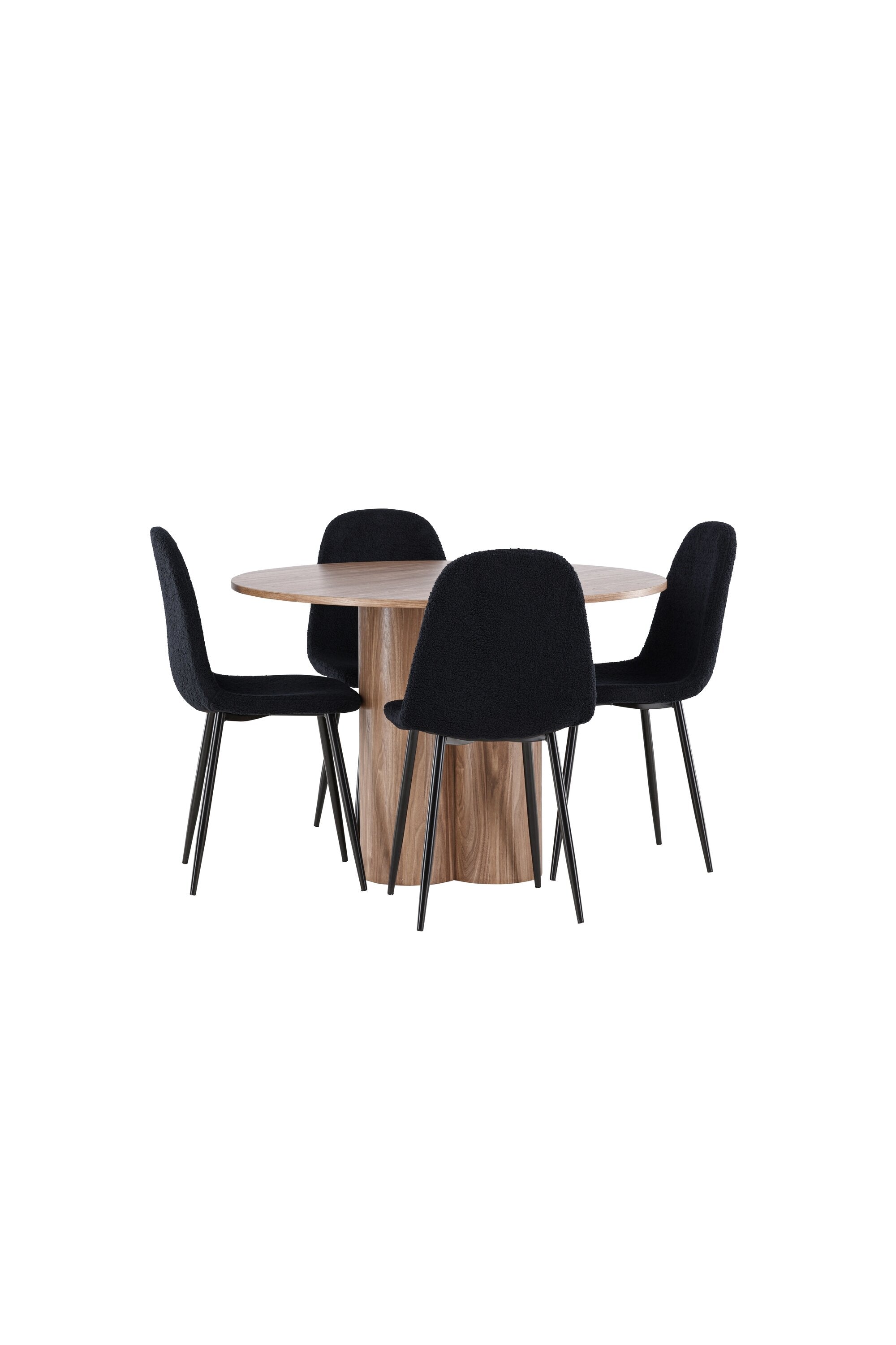 Olivia Matbord med Polar Matstol-GR Dining Set-Venture Home-peaceofhome.se