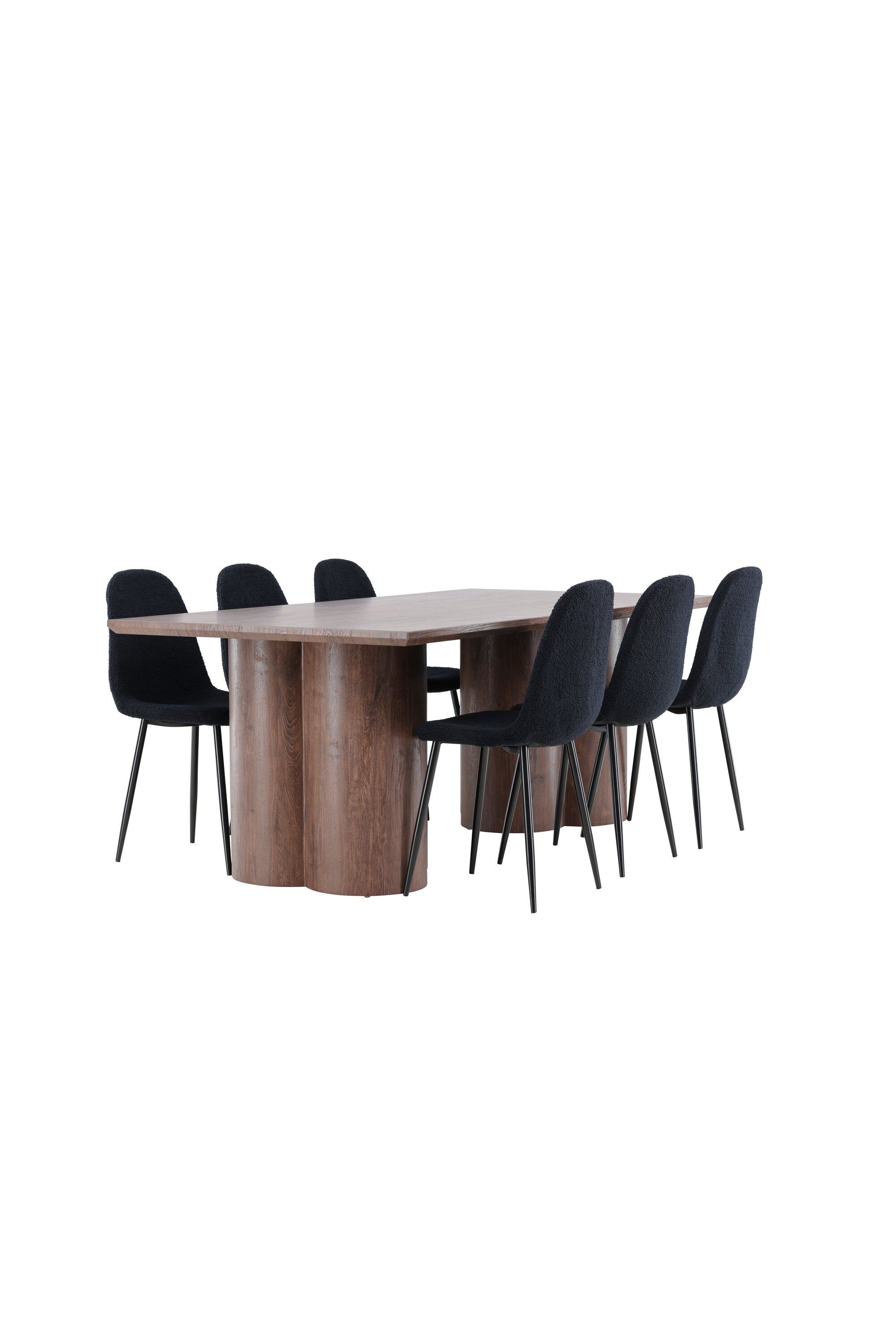 Olivia Matbord med Polar Matstol-GR Dining Set-Venture Home-peaceofhome.se