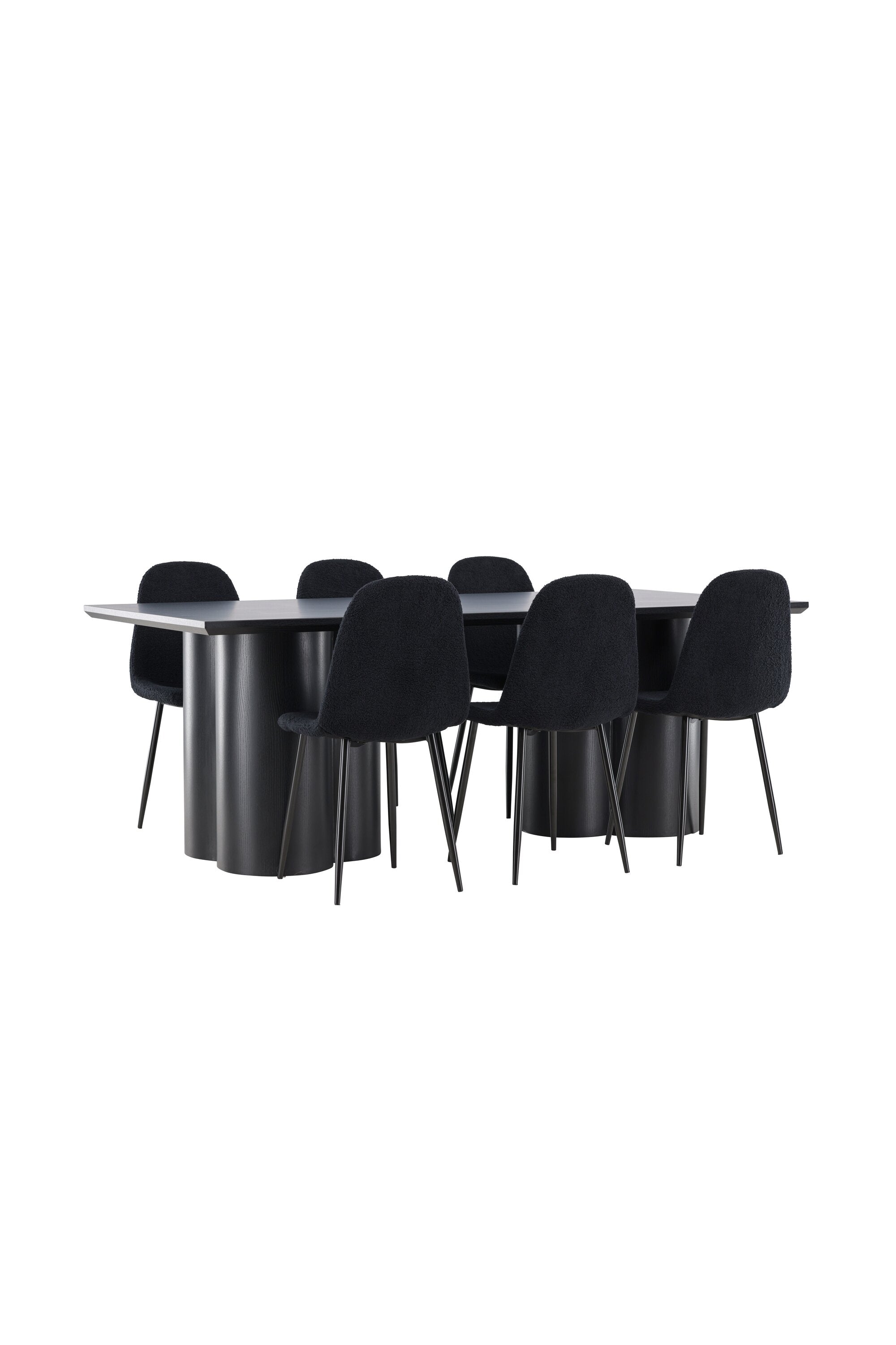 Olivia Matbord med Polar Matstol-GR Dining Set-Venture Home-peaceofhome.se