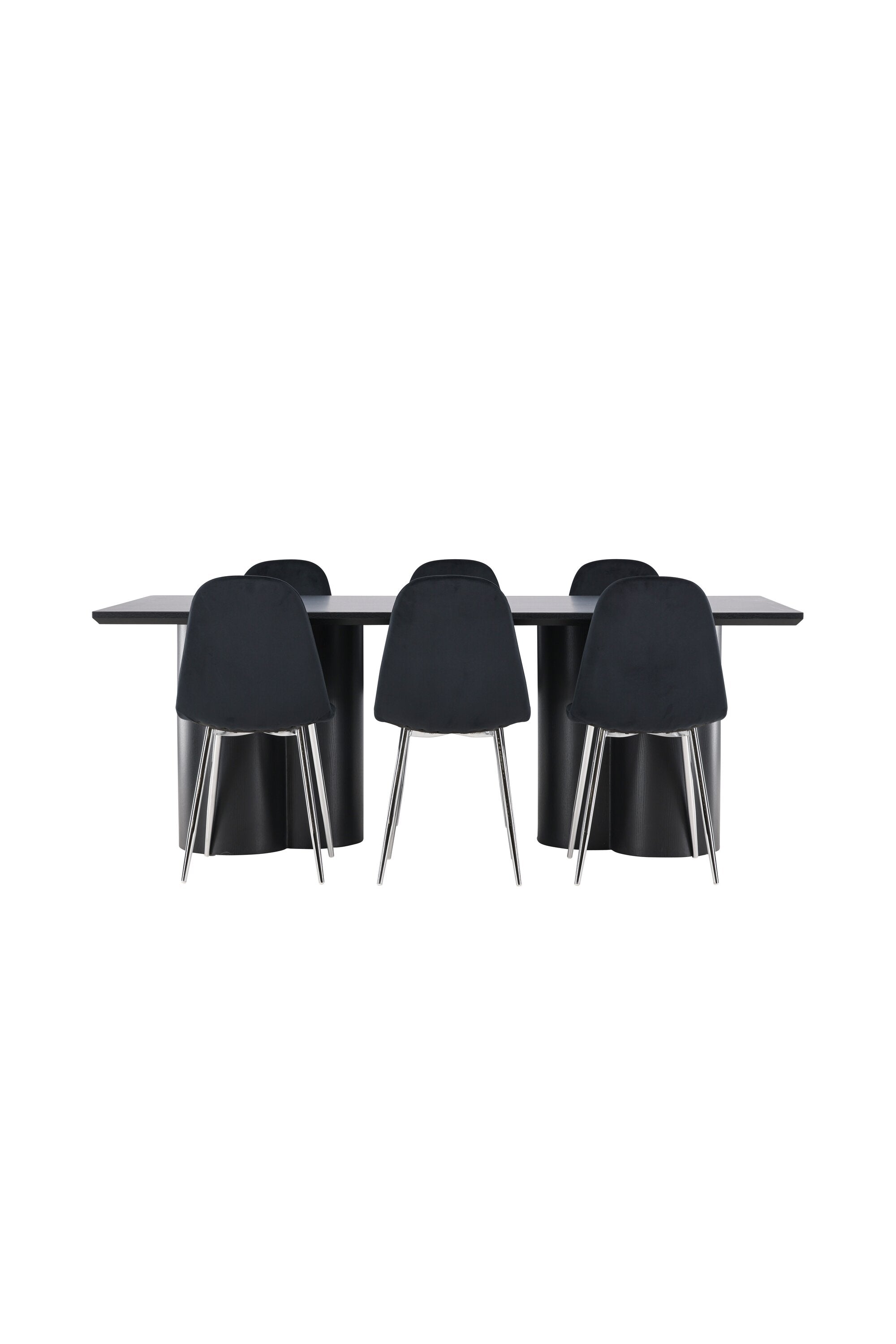 Olivia Matbord med Polar Matstol-GR Dining Set-Venture Home-peaceofhome.se