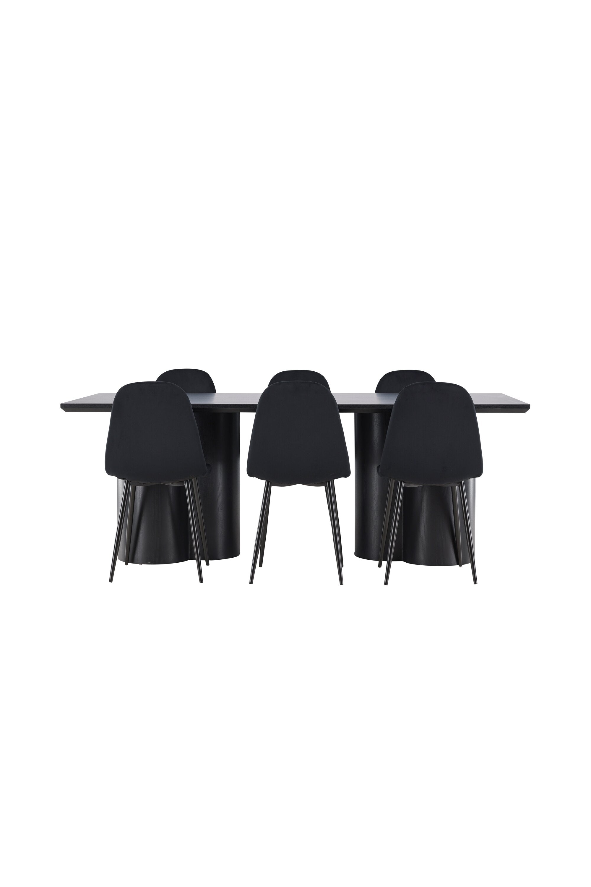 Olivia Matbord med Polar Matstol-GR Dining Set-Venture Home-peaceofhome.se