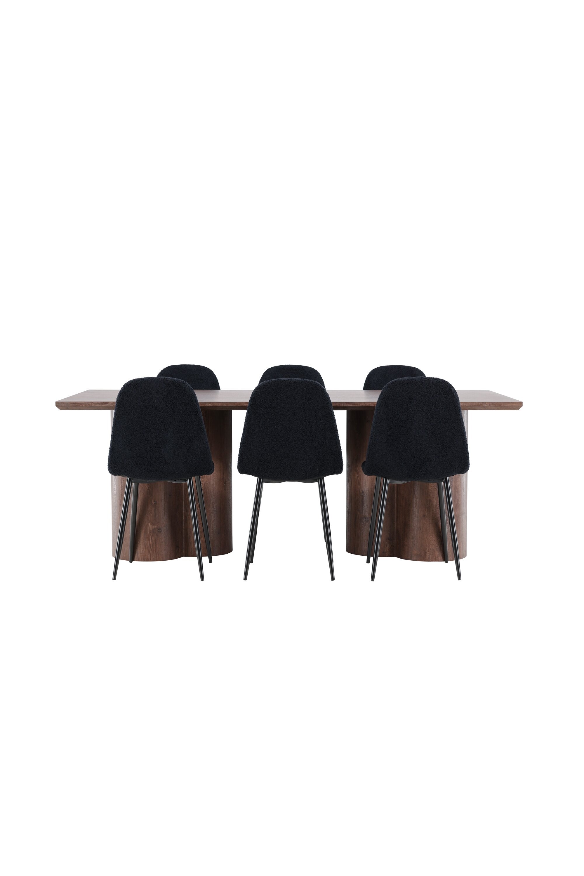 Olivia Matbord med Polar Matstol-GR Dining Set-Venture Home-peaceofhome.se