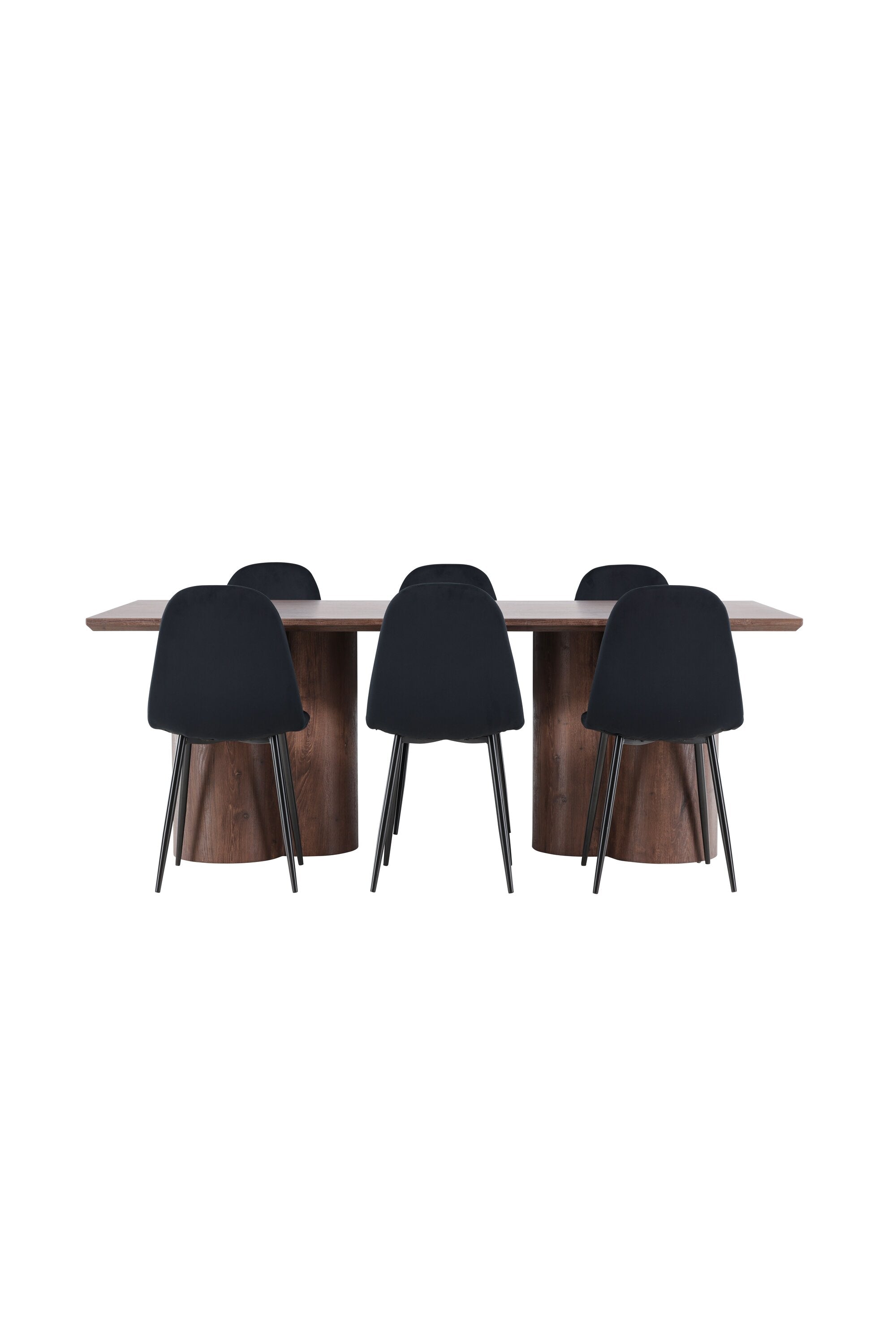 Olivia Matbord med Polar Matstol-GR Dining Set-Venture Home-peaceofhome.se