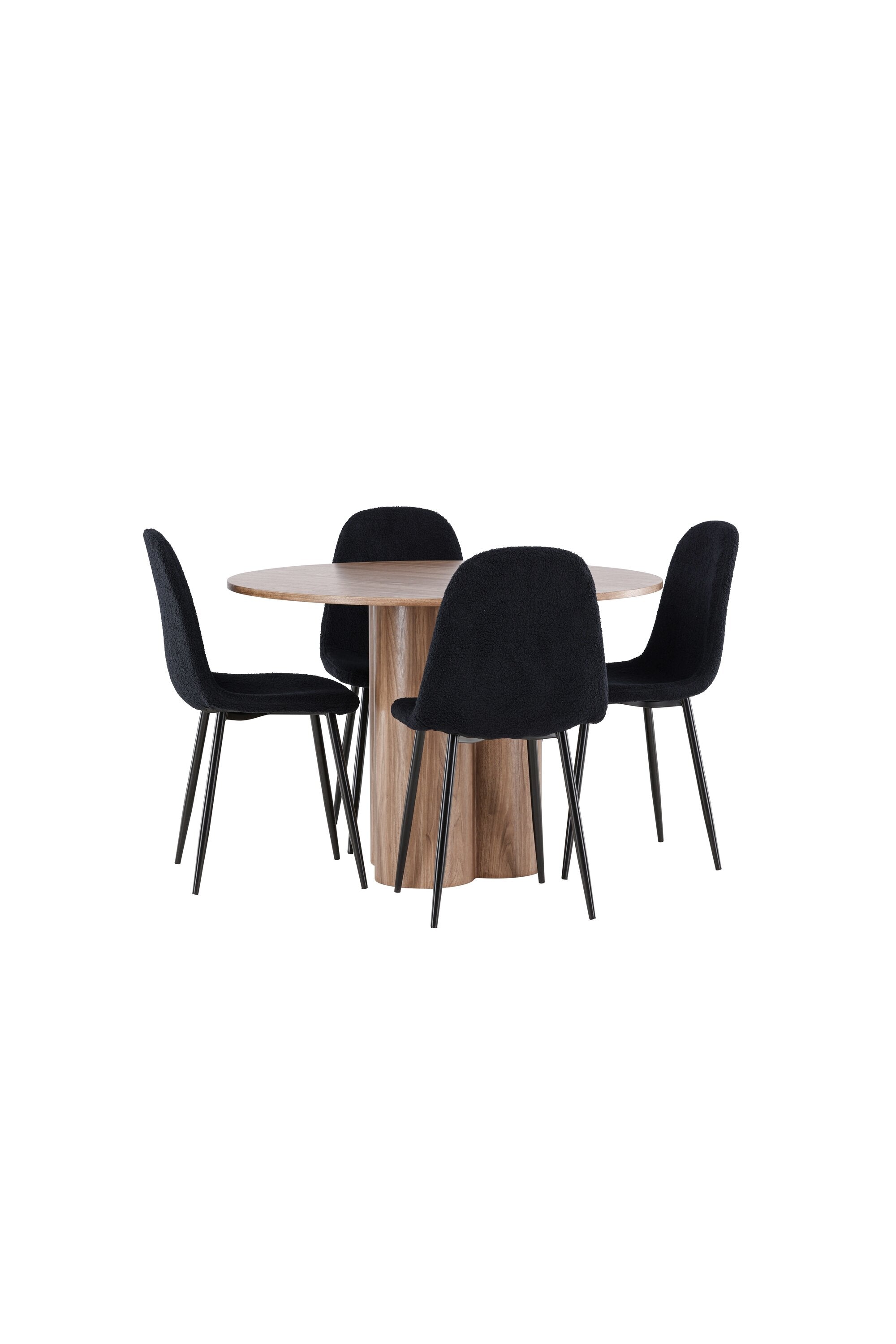 Olivia Matbord med Polar Matstol-GR Dining Set-Venture Home-peaceofhome.se