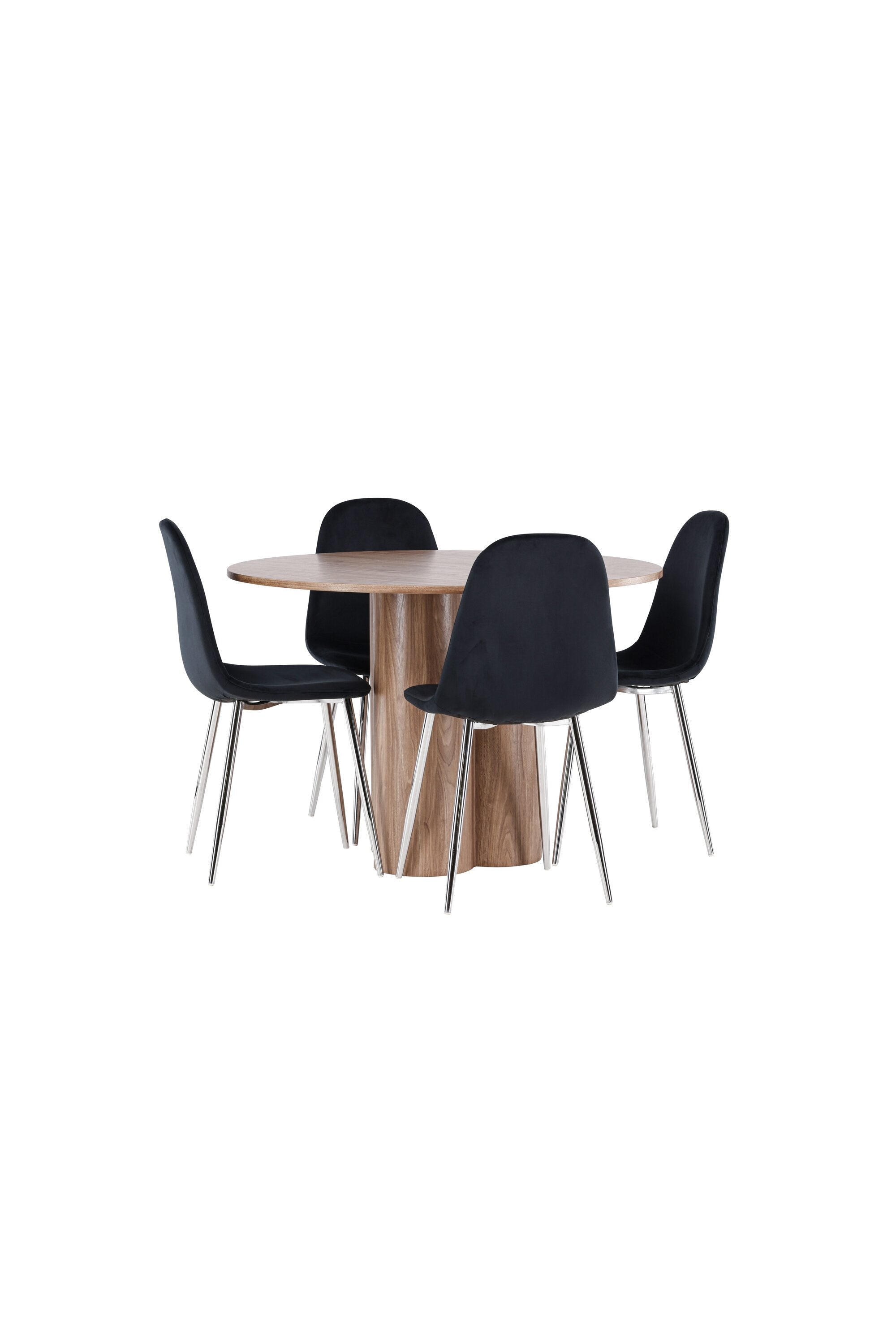 Olivia Matbord med Polar Matstol-GR Dining Set-Venture Home-peaceofhome.se