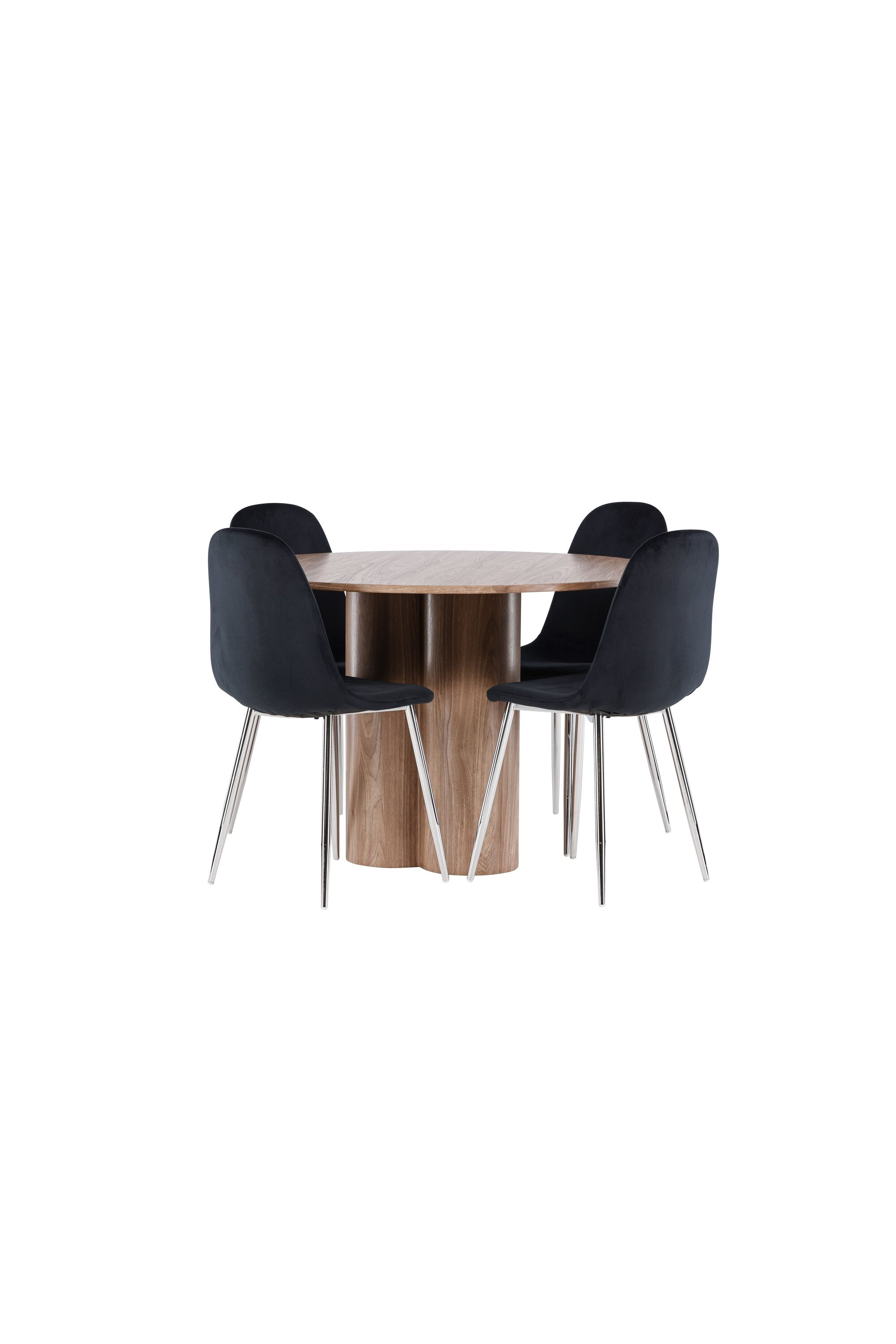 Olivia Matbord med Polar Matstol-GR Dining Set-Venture Home-peaceofhome.se