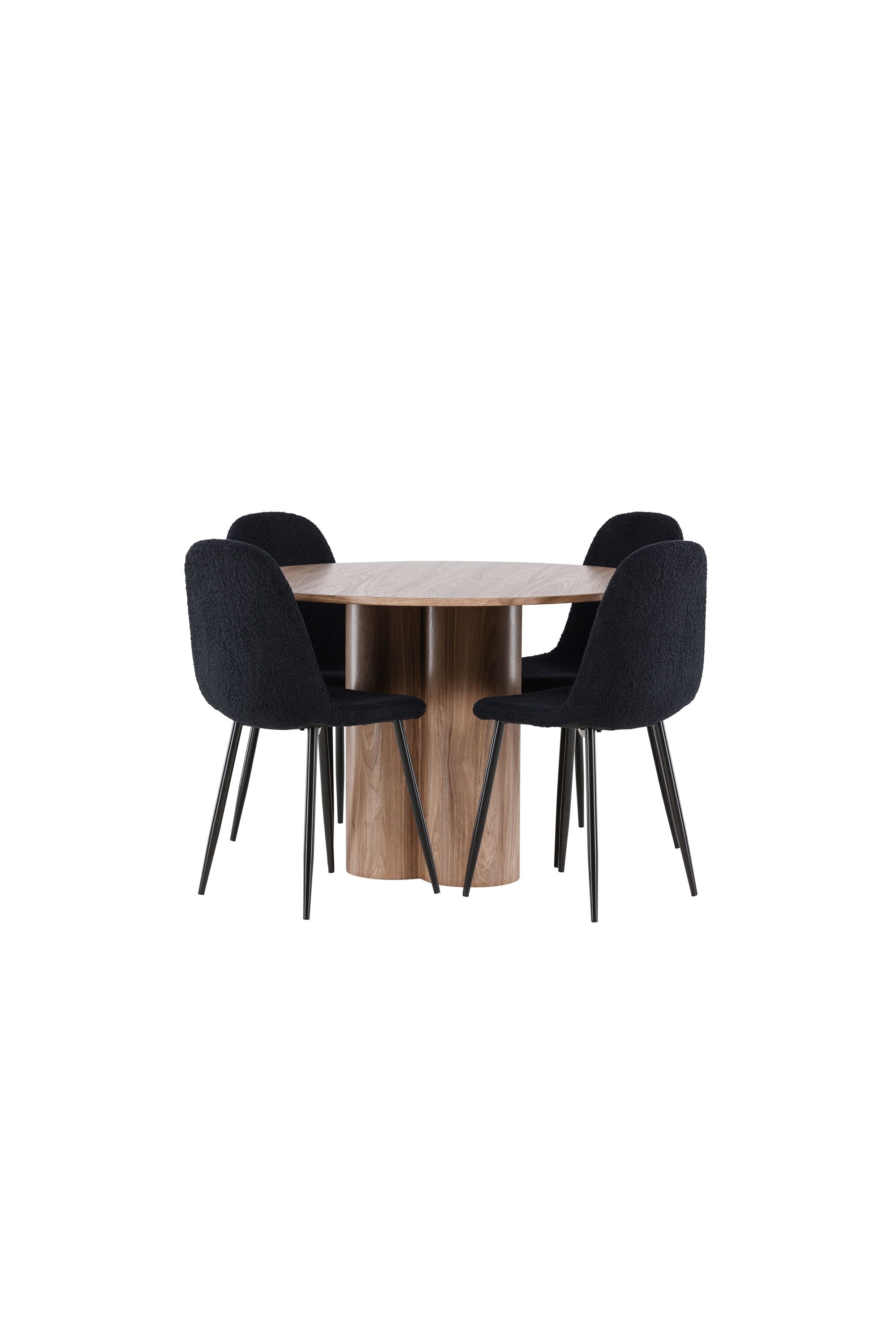 Olivia Matbord med Polar Matstol-GR Dining Set-Venture Home-peaceofhome.se