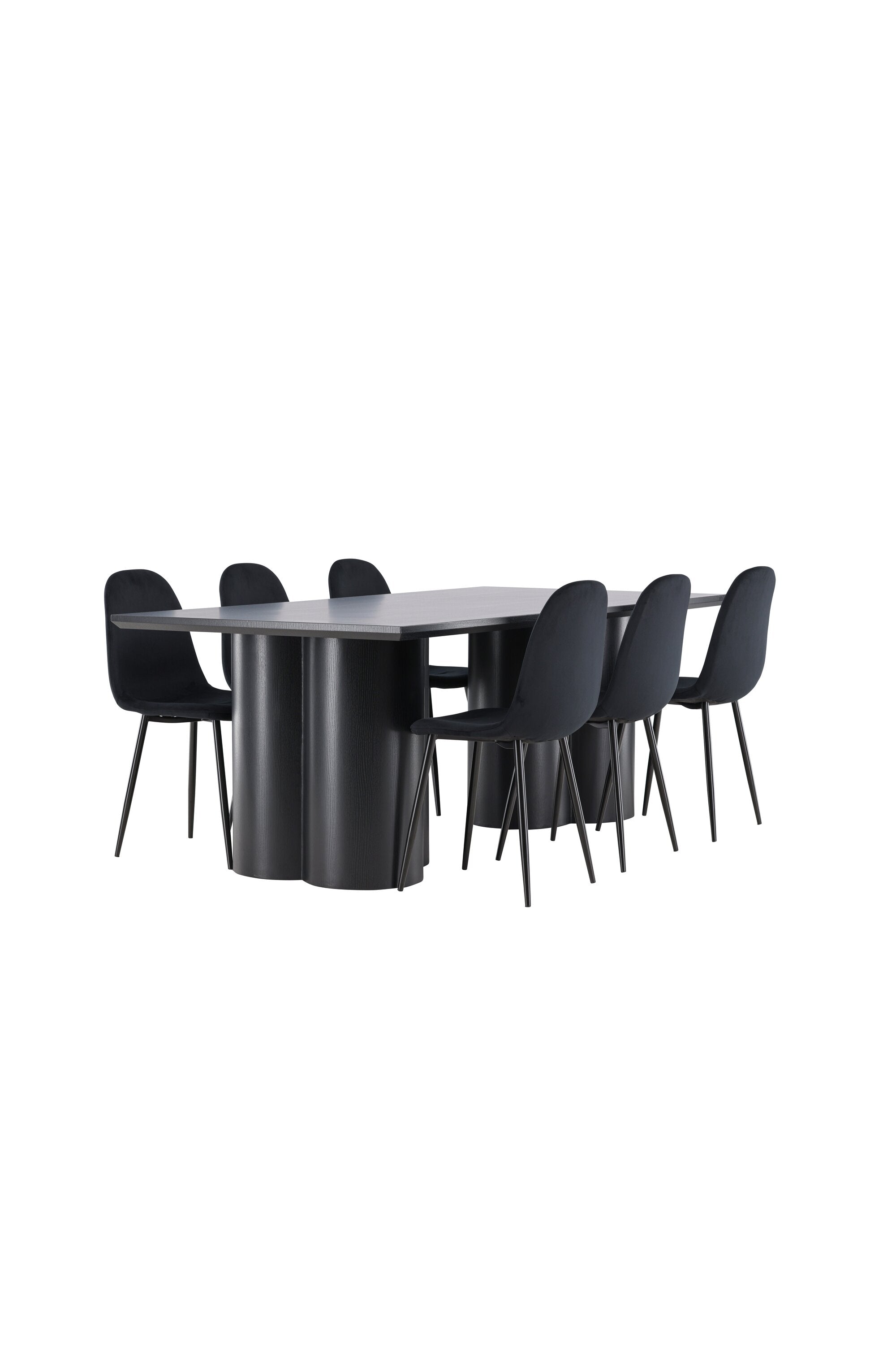 Olivia Matbord med Polar Matstol-GR Dining Set-Venture Home-peaceofhome.se