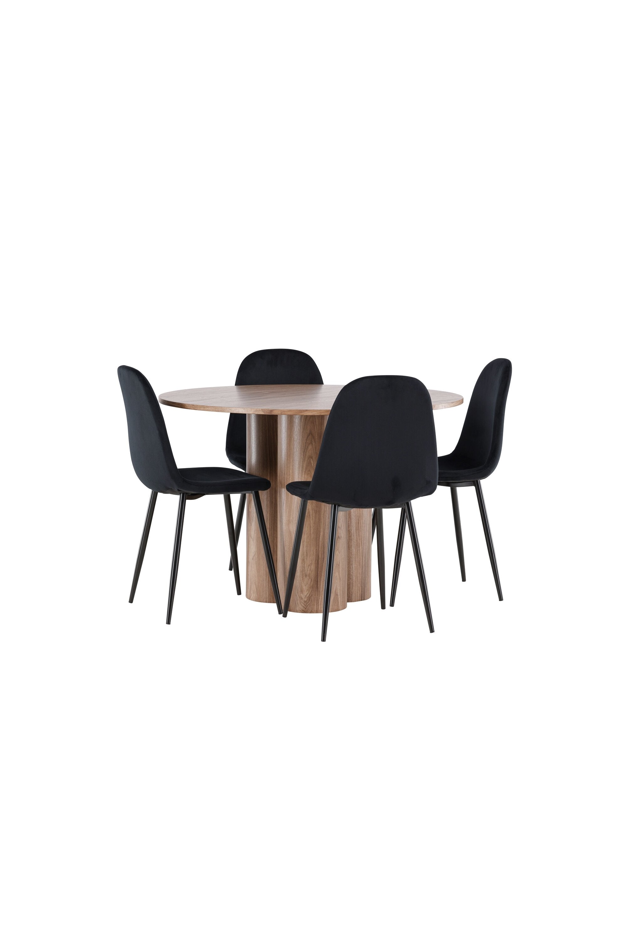 Olivia Matbord med Polar Matstol-GR Dining Set-Venture Home-peaceofhome.se