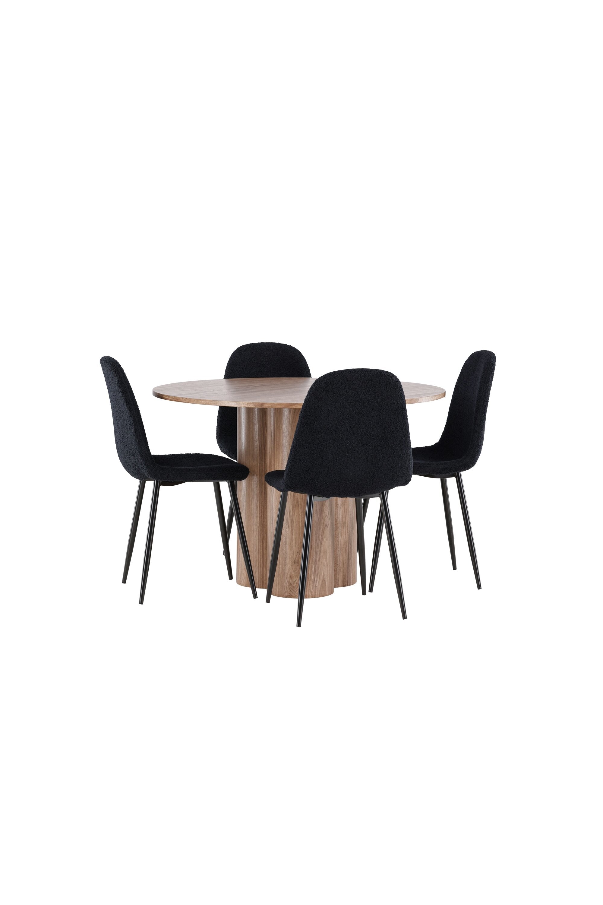 Olivia Matbord med Polar Matstol-GR Dining Set-Venture Home-peaceofhome.se