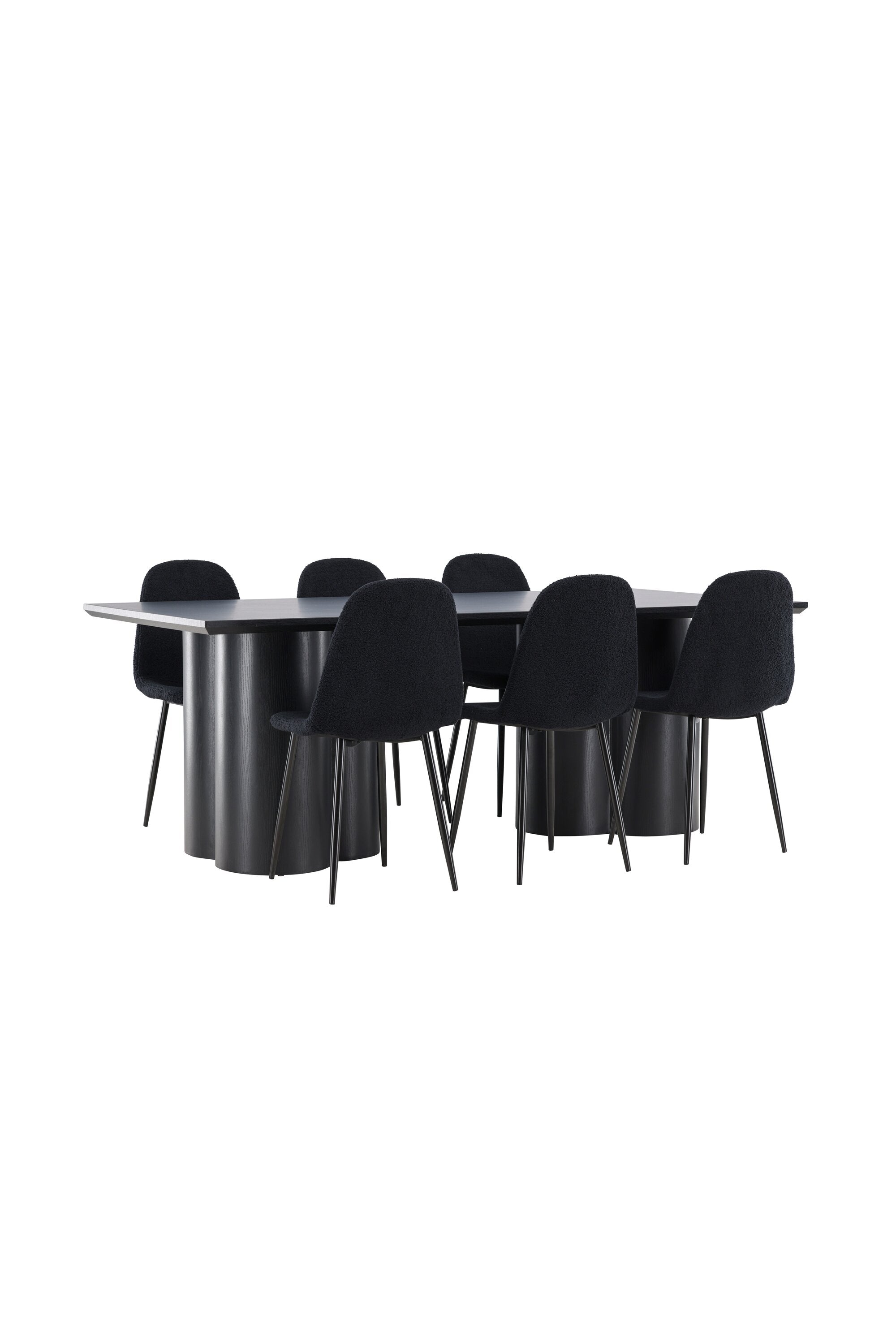 Olivia Matbord med Polar Matstol-GR Dining Set-Venture Home-peaceofhome.se