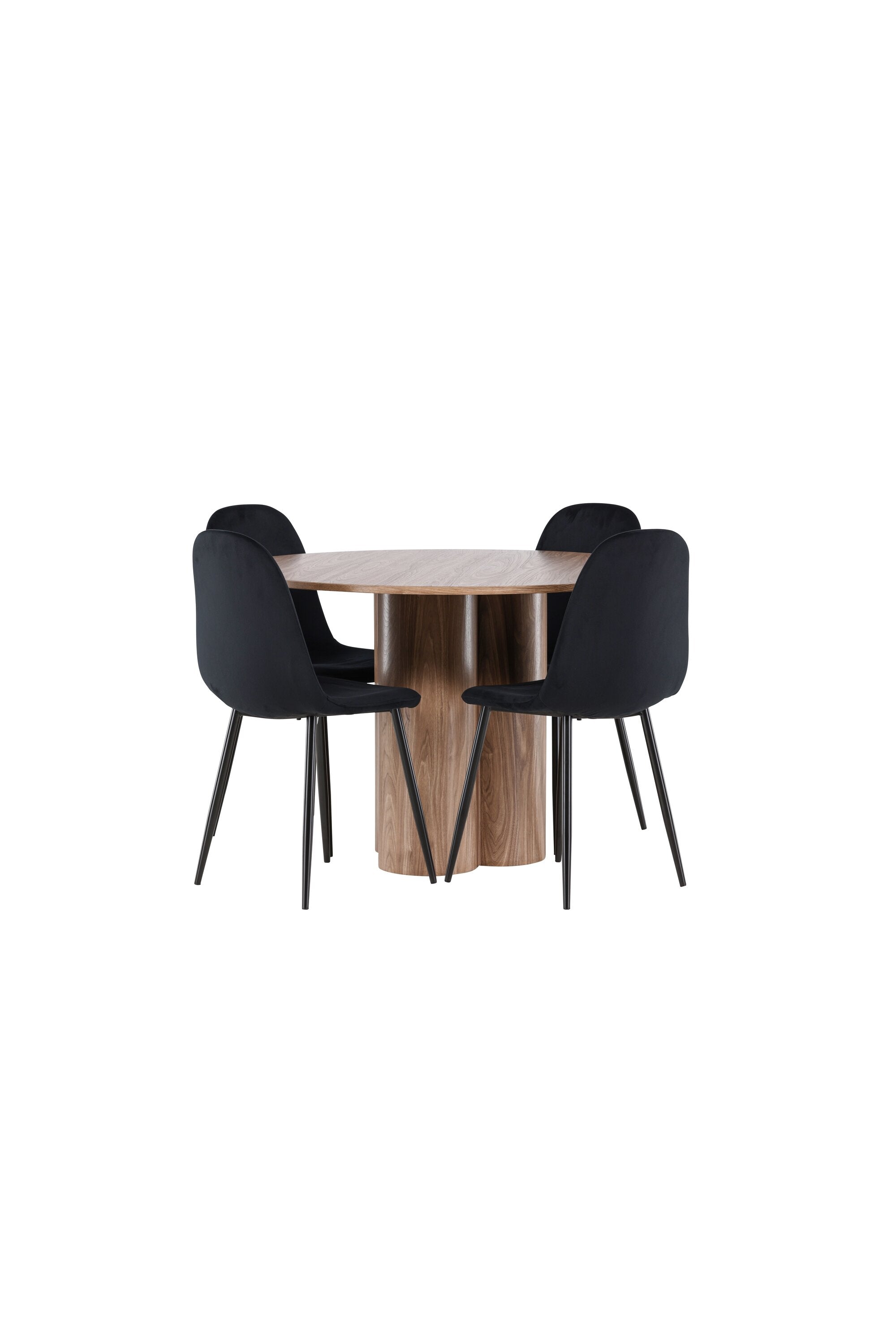 Olivia Matbord med Polar Matstol-GR Dining Set-Venture Home-peaceofhome.se