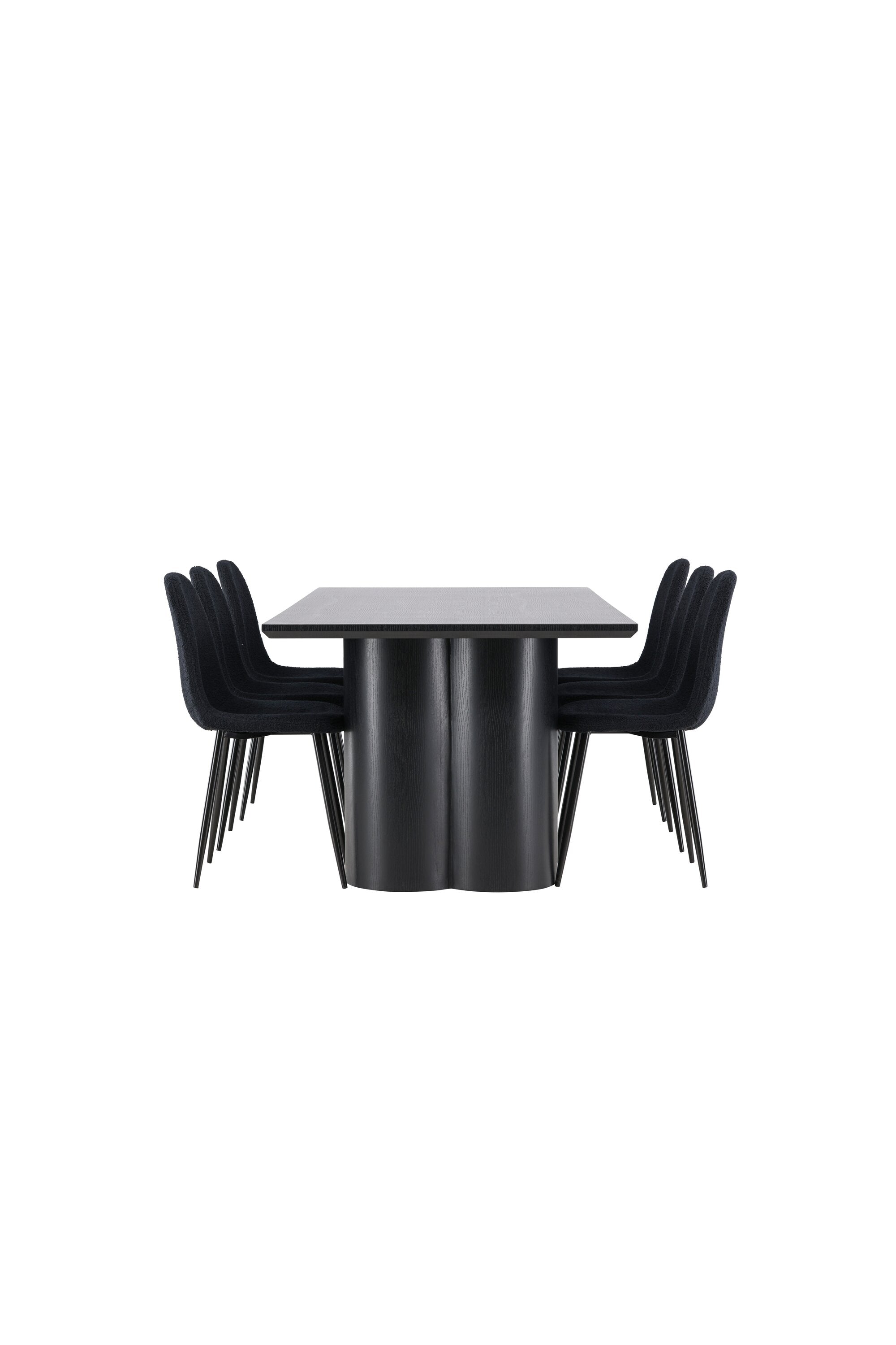 Olivia Matbord med Polar Matstol-GR Dining Set-Venture Home-peaceofhome.se