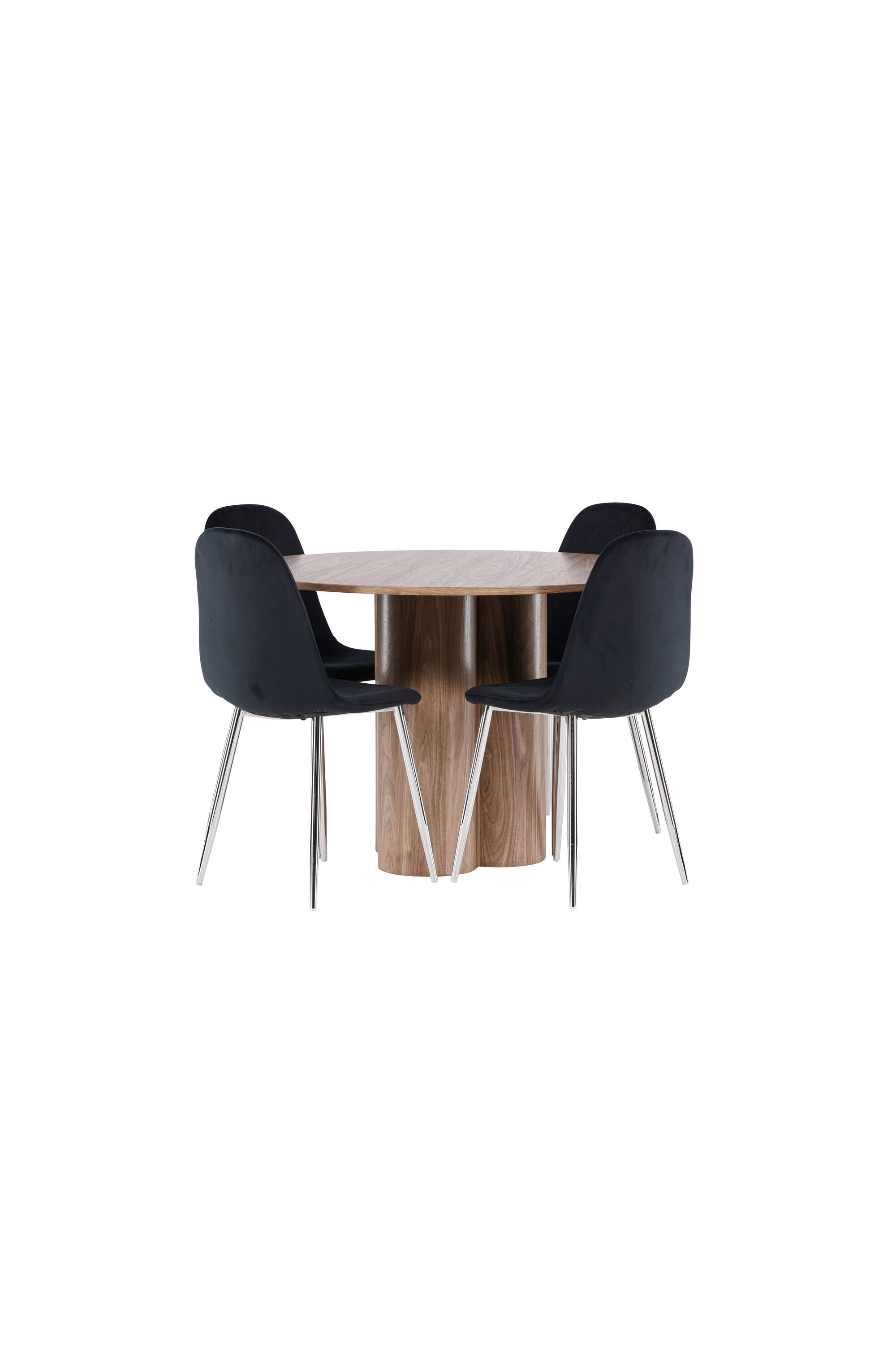 Olivia Matbord med Polar Matstol-GR Dining Set-Venture Home-peaceofhome.se