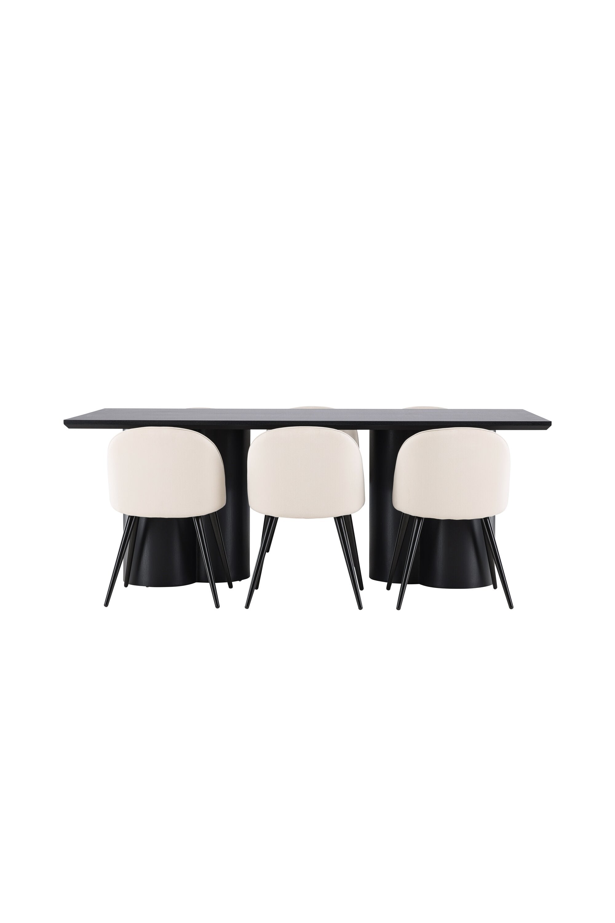 Olivia Matbord med Velvet Matstol-GR Dining Set-Venture Home-peaceofhome.se