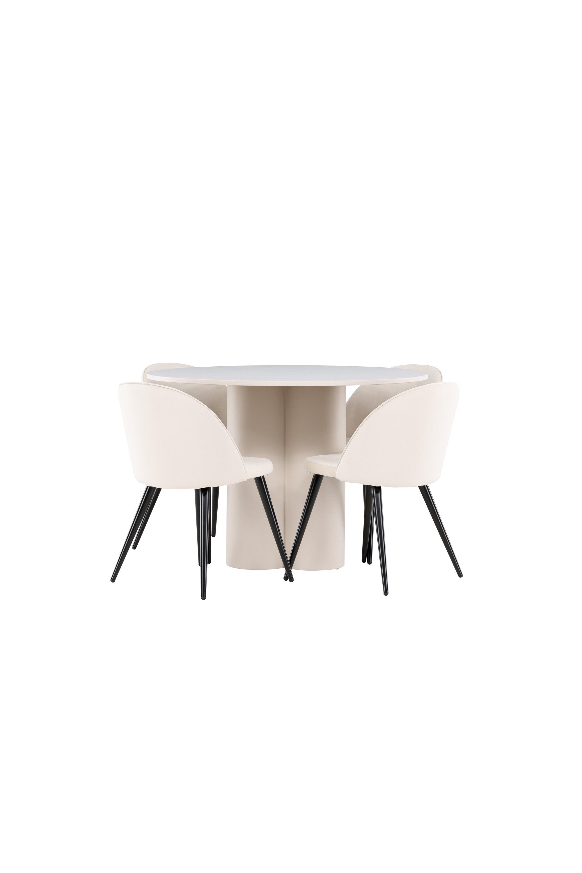 Olivia Matbord med Velvet Matstol-GR Dining Set-Venture Home-peaceofhome.se