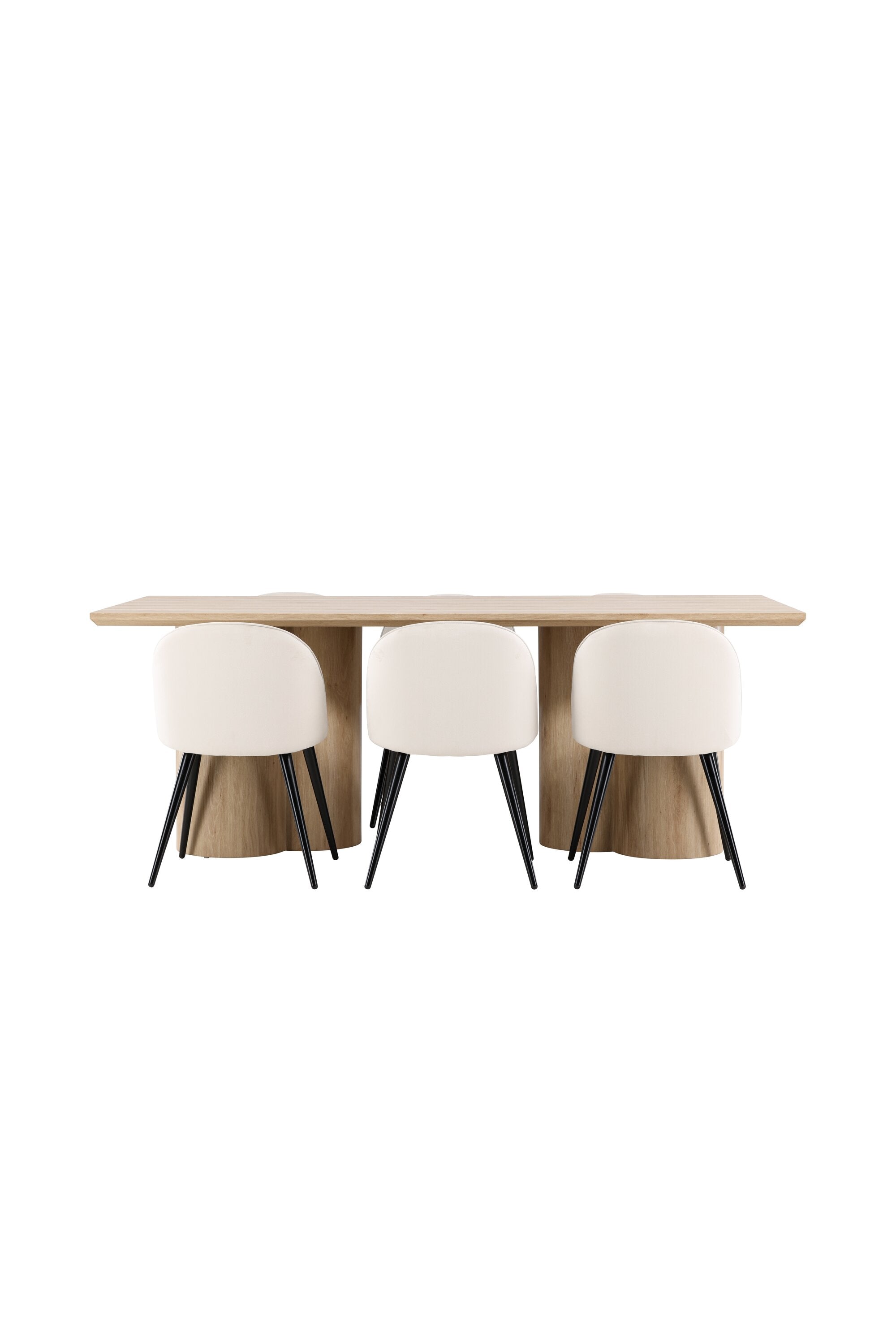 Olivia Matbord med Velvet Matstol-GR Dining Set-Venture Home-peaceofhome.se