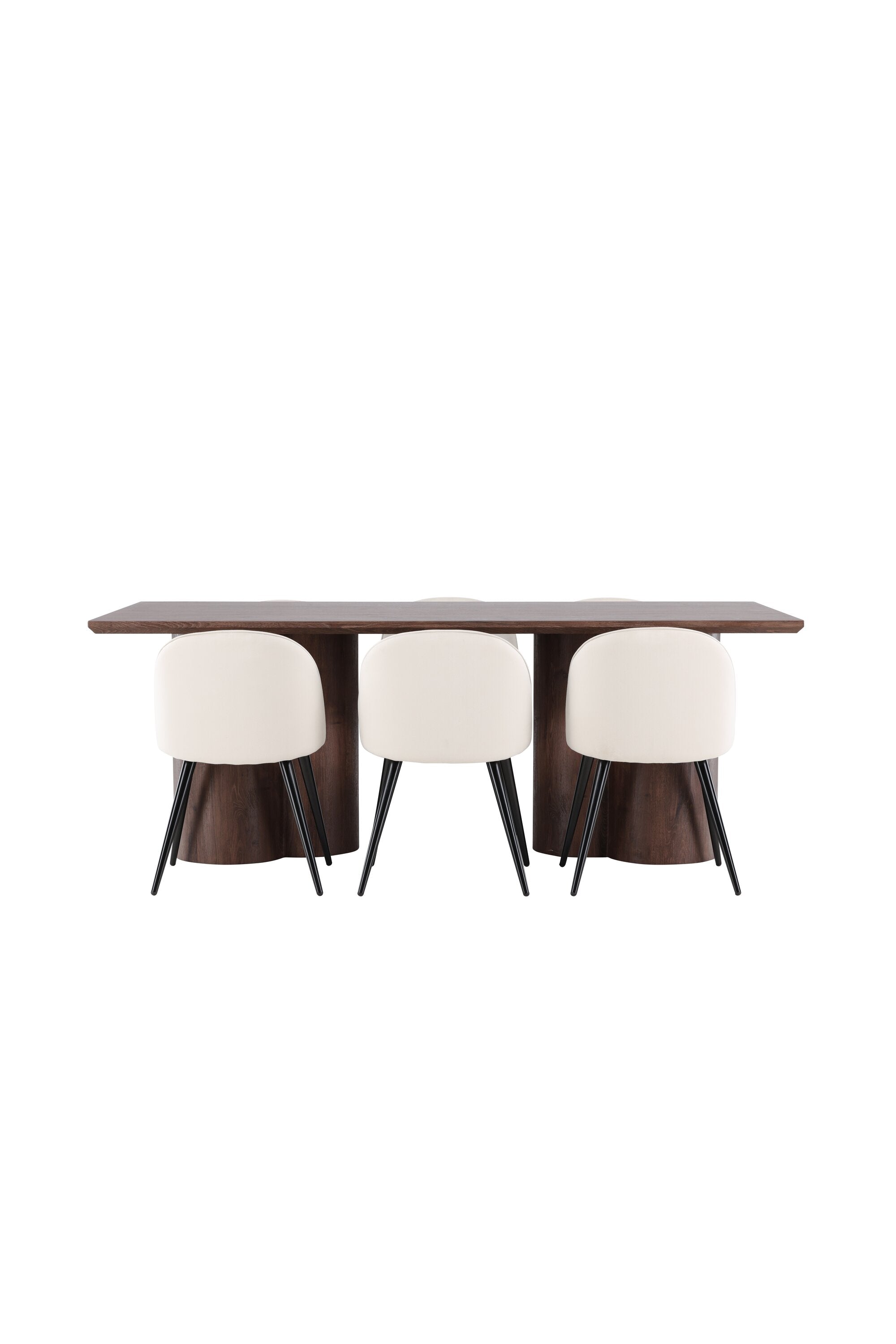 Olivia Matbord med Velvet Matstol-GR Dining Set-Venture Home-peaceofhome.se