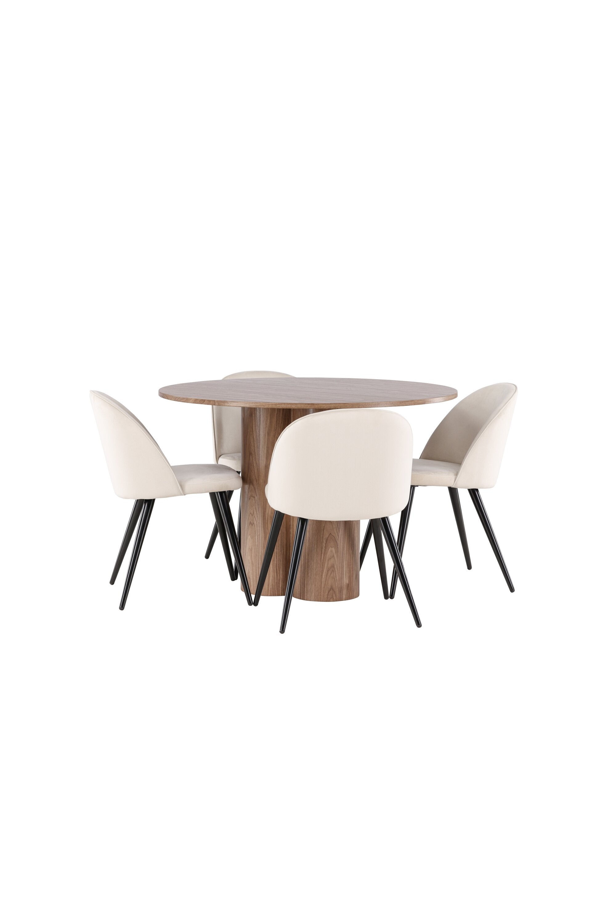 Olivia Matbord med Velvet Matstol-GR Dining Set-Venture Home-peaceofhome.se