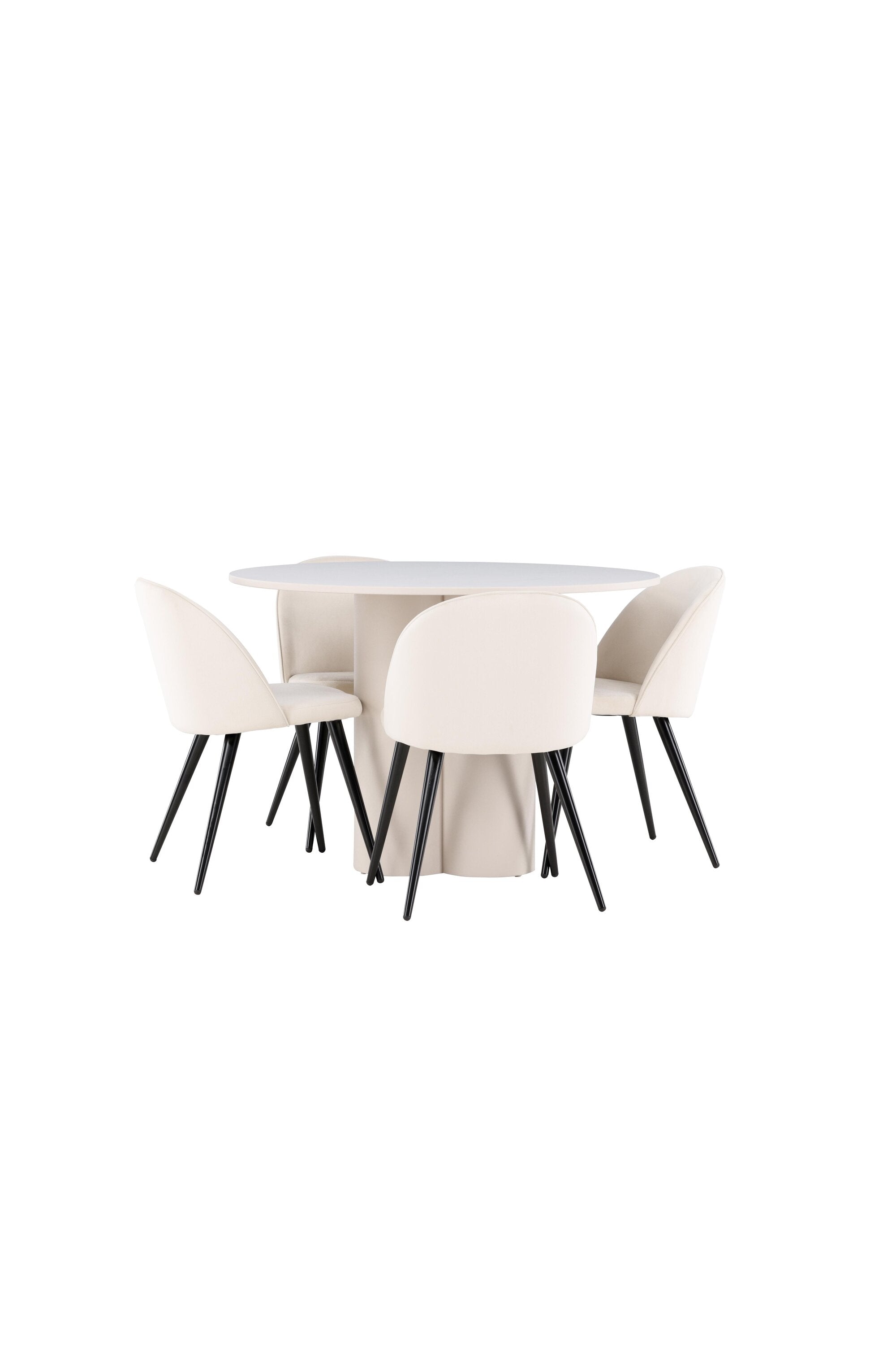 Olivia Matbord med Velvet Matstol-GR Dining Set-Venture Home-peaceofhome.se