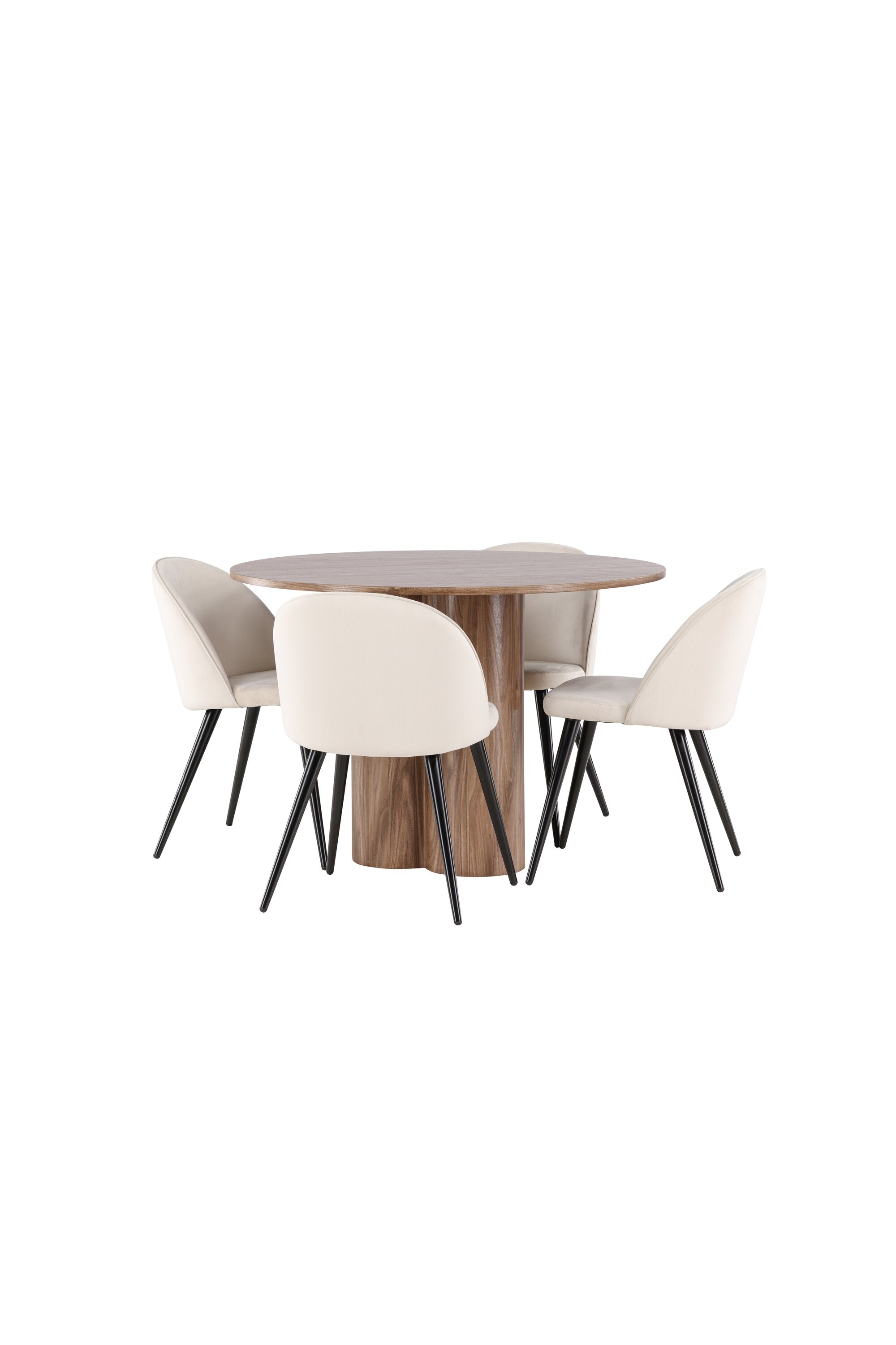 Olivia Matbord med Velvet Matstol-GR Dining Set-Venture Home-peaceofhome.se