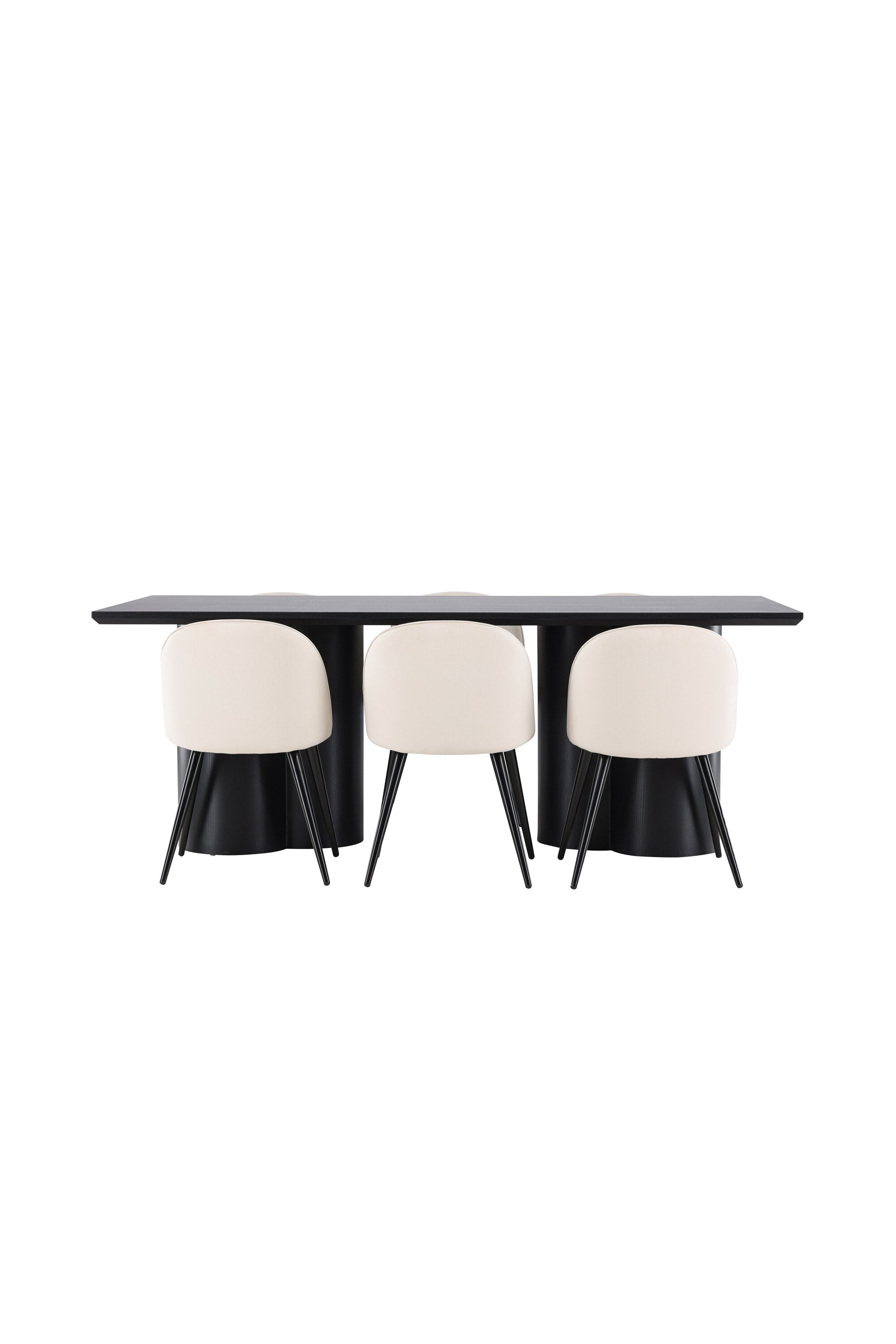 Olivia Matbord med Velvet Matstol-GR Dining Set-Venture Home-peaceofhome.se