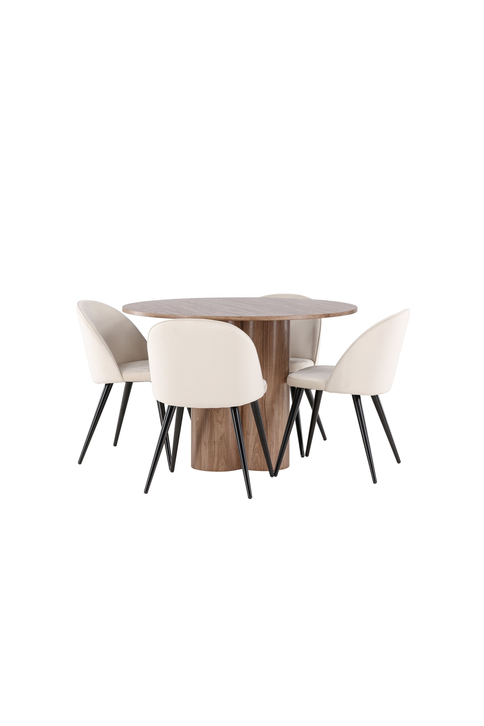 Olivia Matbord med Velvet Matstol-GR Dining Set-Venture Home-peaceofhome.se