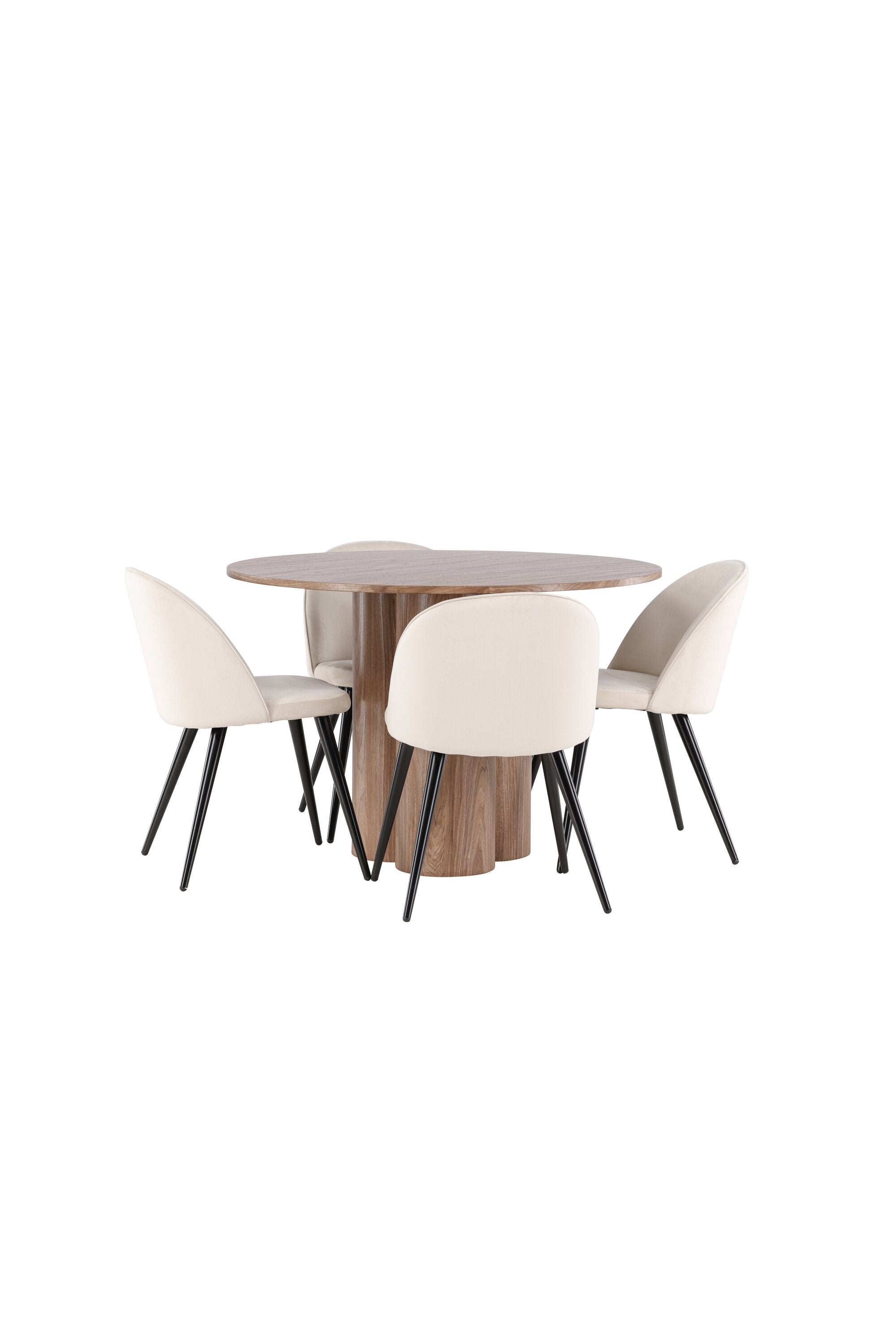 Olivia Matbord med Velvet Matstol-GR Dining Set-Venture Home-peaceofhome.se