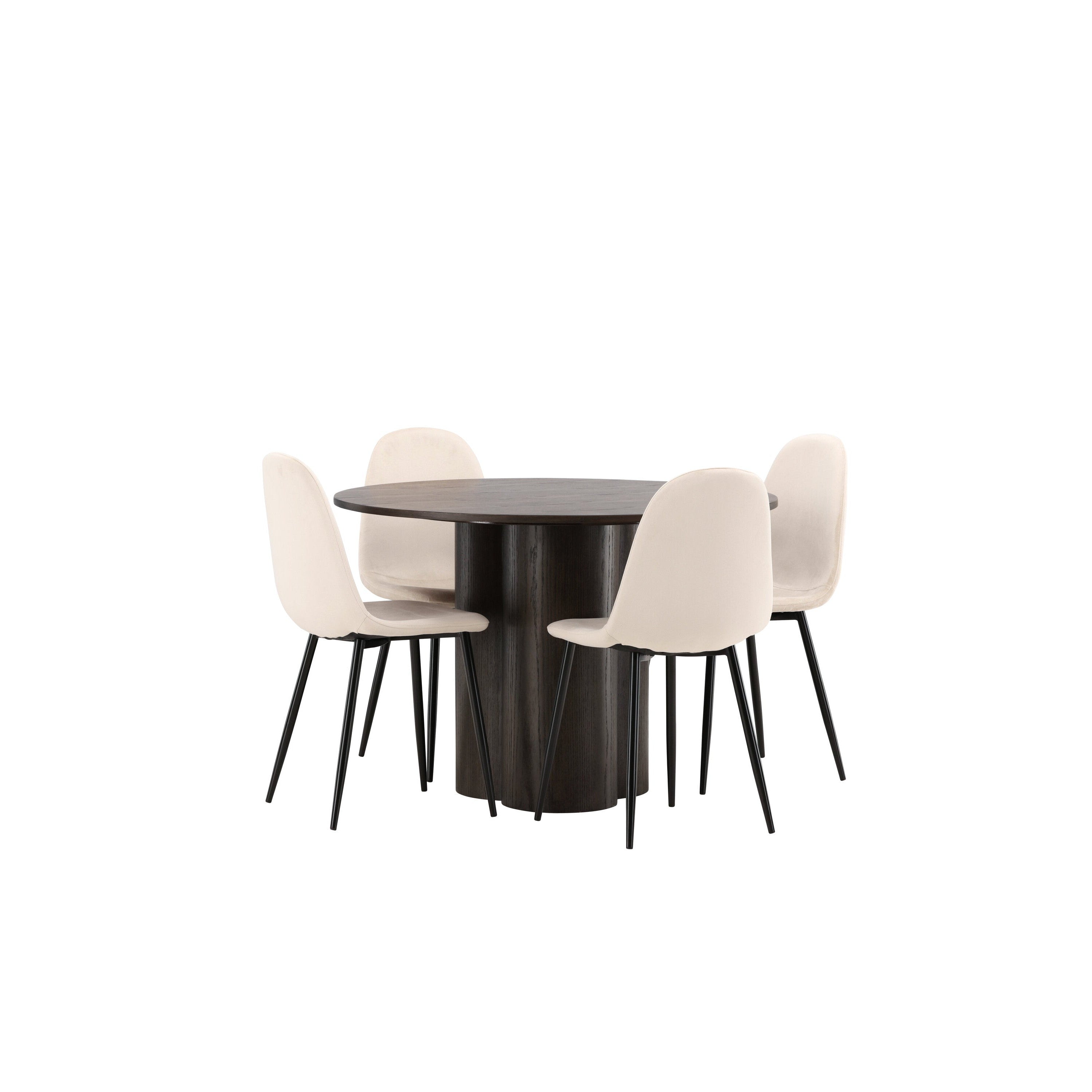 Olivia Rund Matgrupp-GR Dining Set-Venture Home-peaceofhome.se