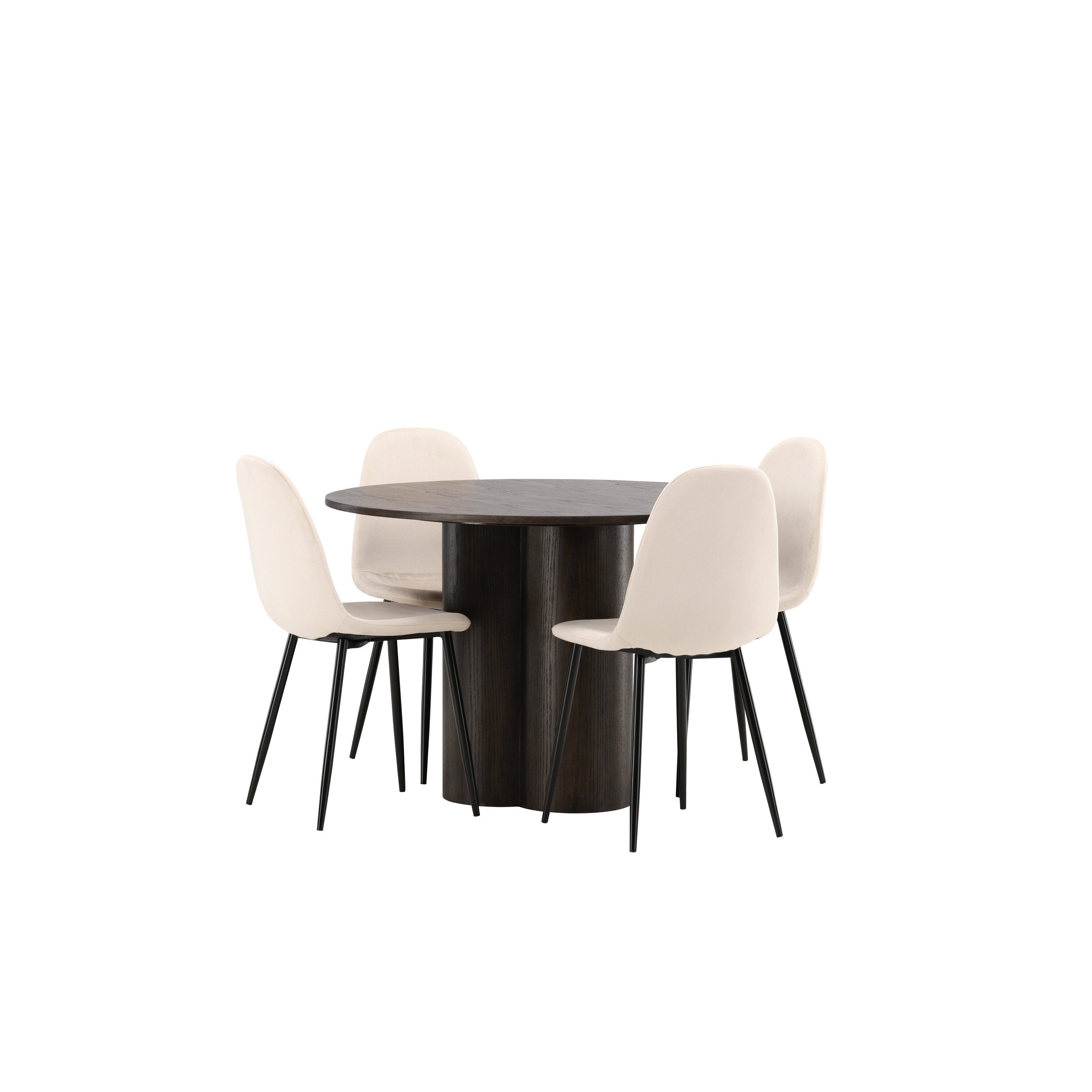 Olivia Rund Matgrupp-GR Dining Set-Venture Home-peaceofhome.se