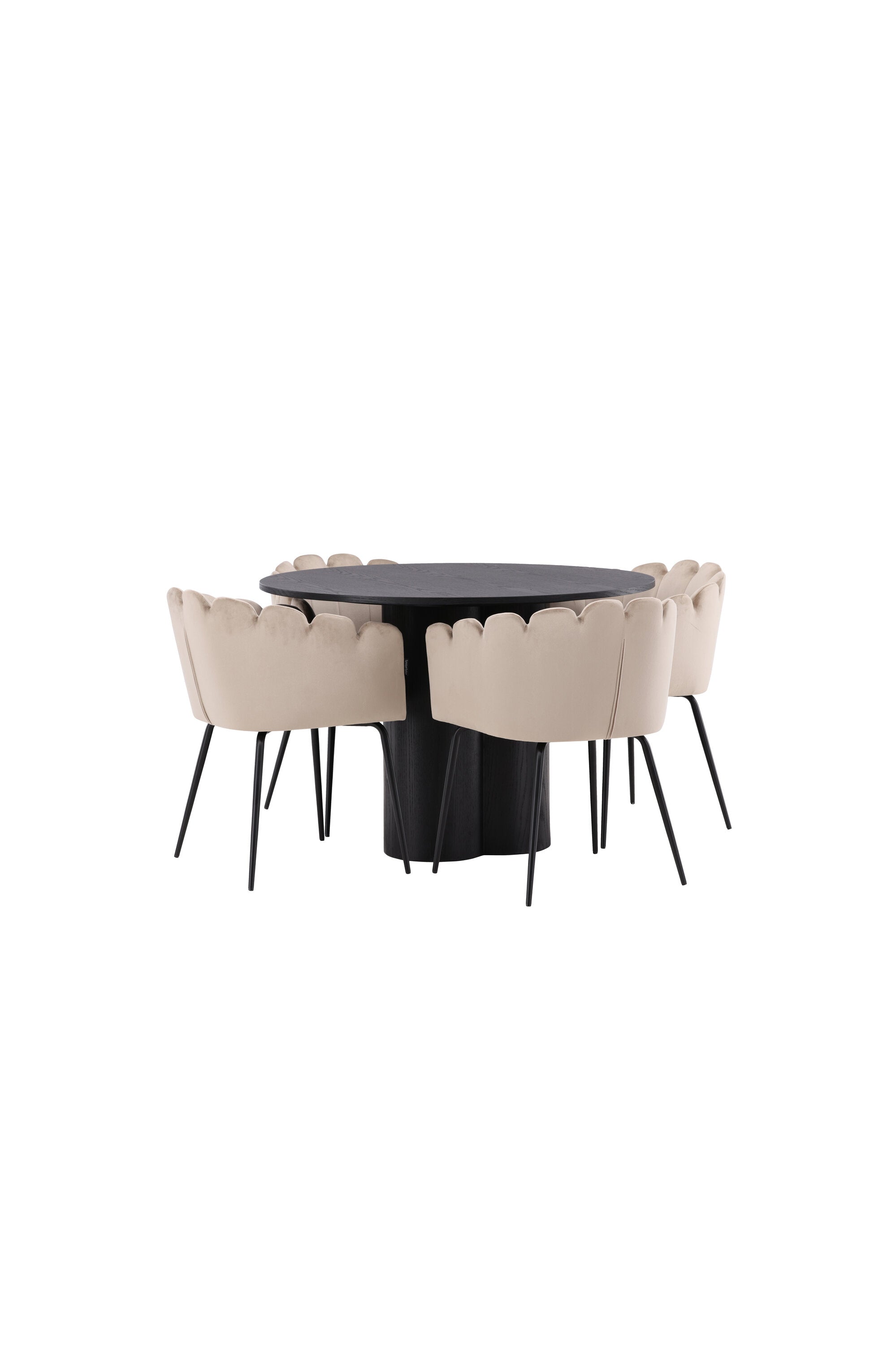 Olivia Rund Matgrupp-GR Dining Set-Venture Home-peaceofhome.se