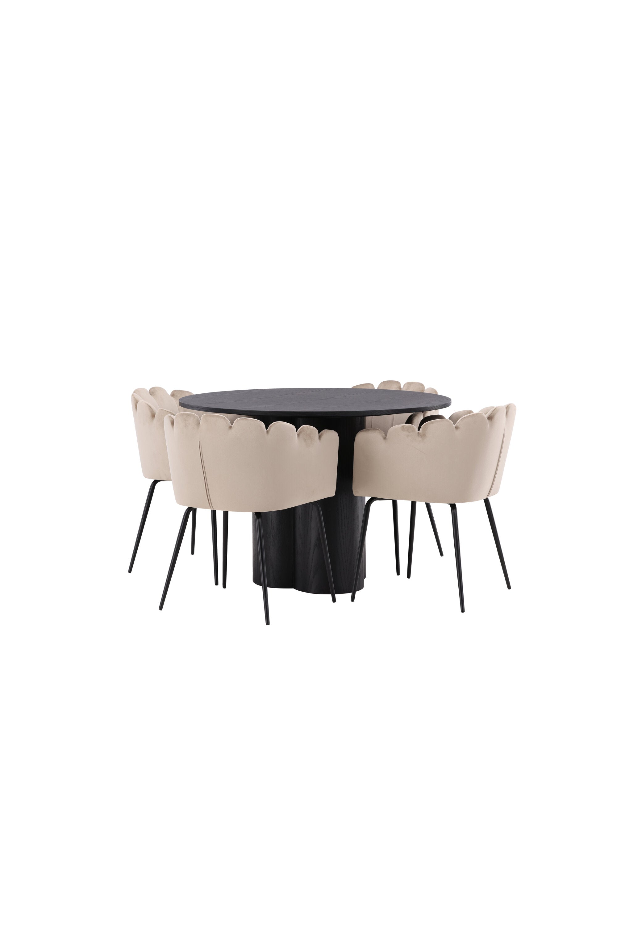 Olivia Rund Matgrupp-GR Dining Set-Venture Home-peaceofhome.se