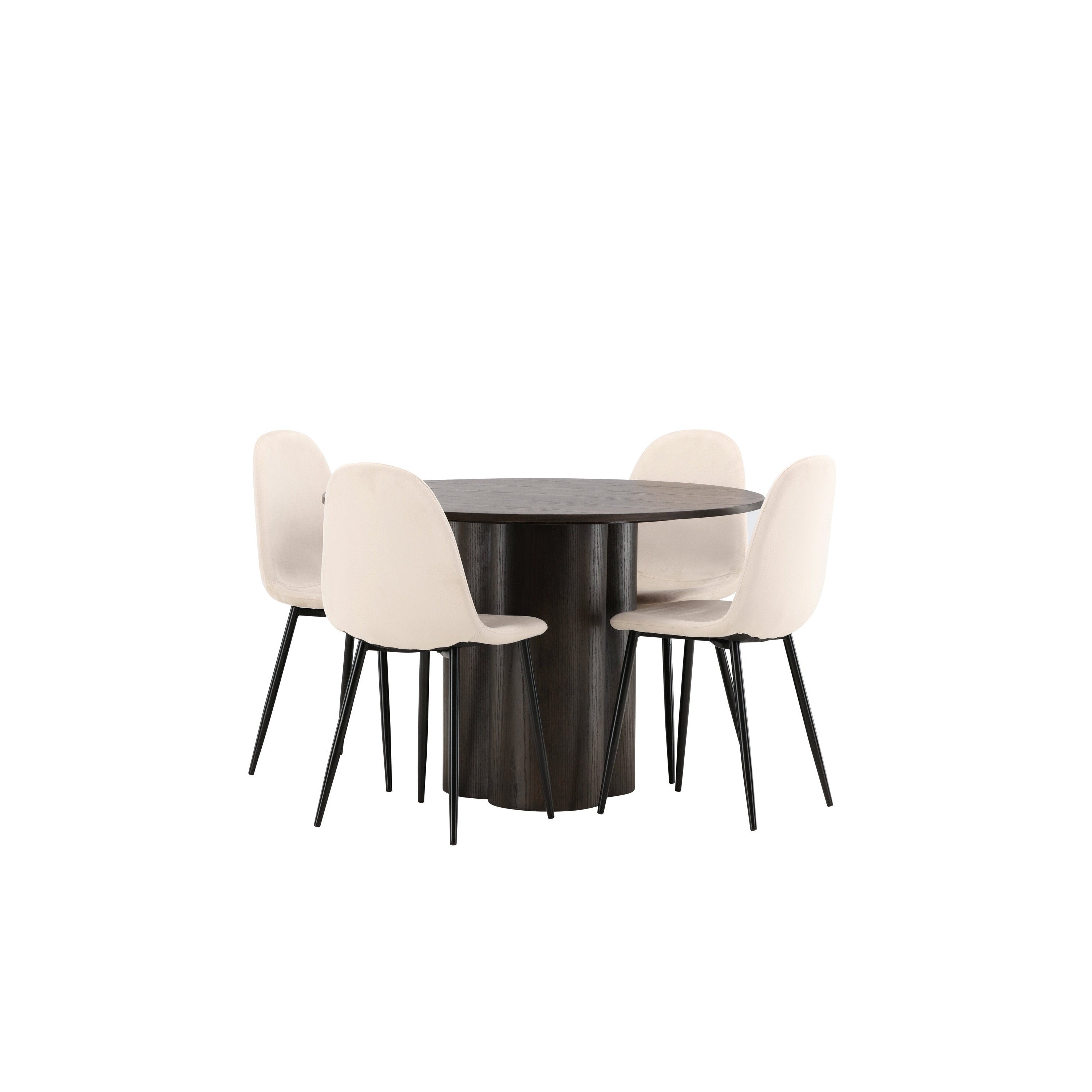 Olivia Rund Matgrupp-GR Dining Set-Venture Home-peaceofhome.se