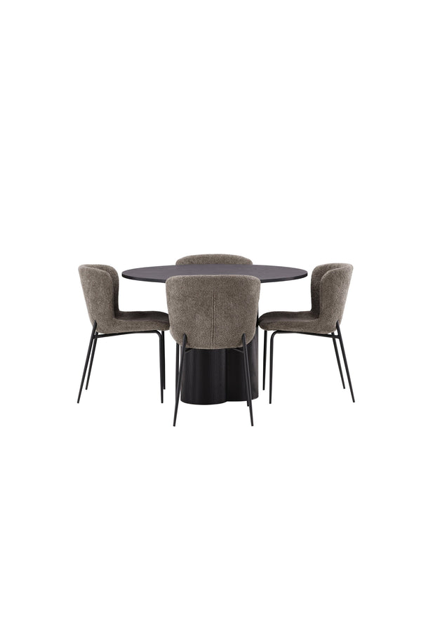 Olivia Rund Matgrupp-GR Dining Set-Venture Home-peaceofhome.se