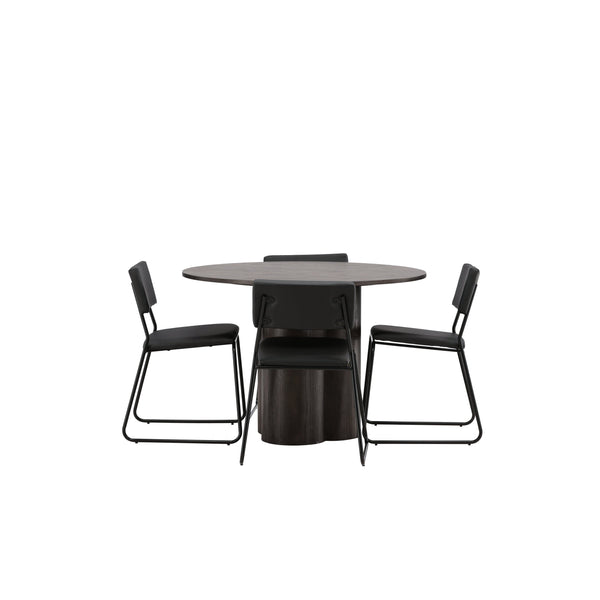 Olivia Rund Matgrupp-GR Dining Set-Venture Home-peaceofhome.se