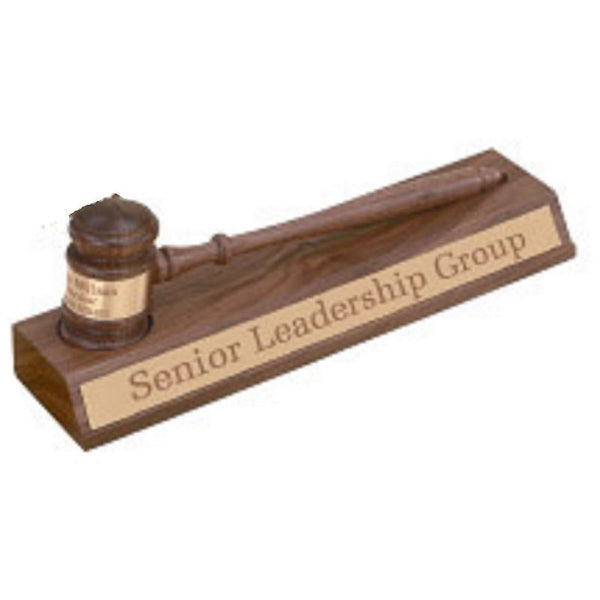 Ordförandeklubba med Klubbställ Valnöt-Ordförandeklubbor-Klevrings Sverige-peaceofhome.se